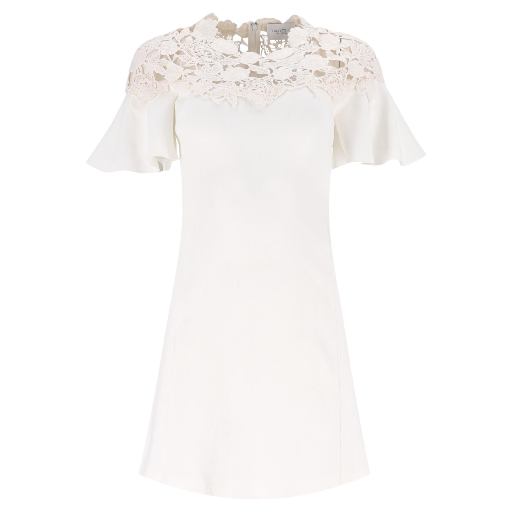 Giambattista Valli Lace Detailed Dress For Sale