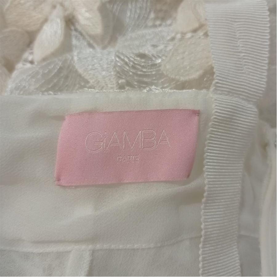 Giambattista Valli Lace dress size 42 In Excellent Condition In Gazzaniga (BG), IT