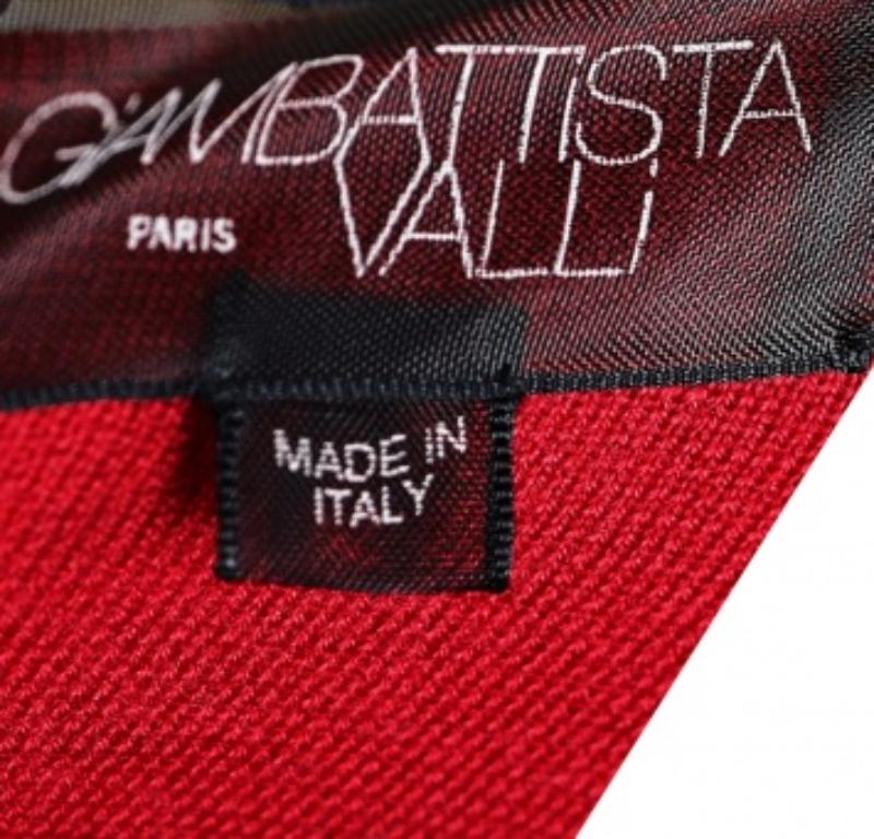 Giambattista Valli - Vestito midi a pannelli in lana e seta plissettata XS in vendita 2