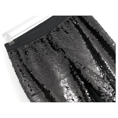 Giambattista Valli Sequin Embellished Silk Satin Pants