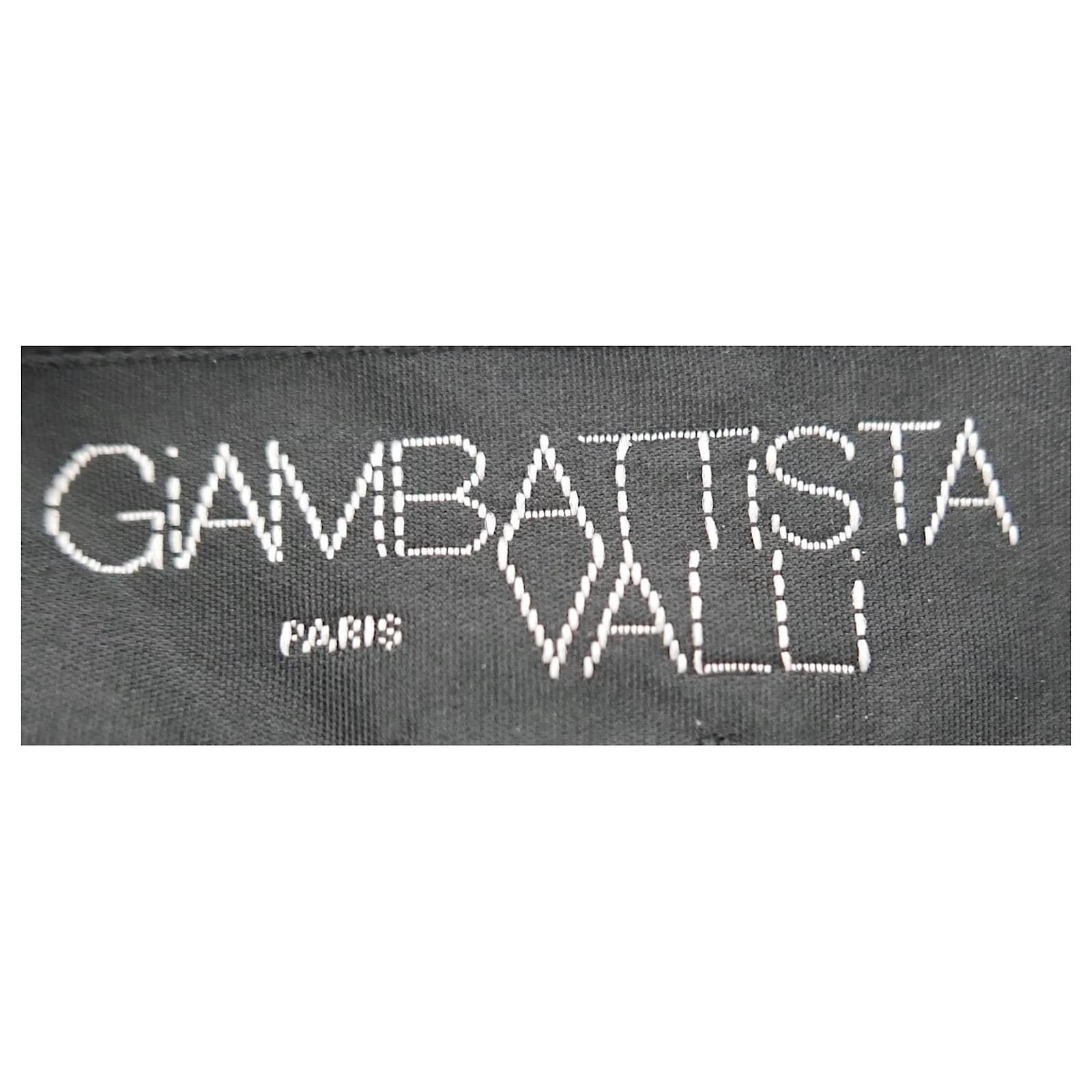 Giambattista Valli - Pantalon en satin de soie orné de sequins en vente 1