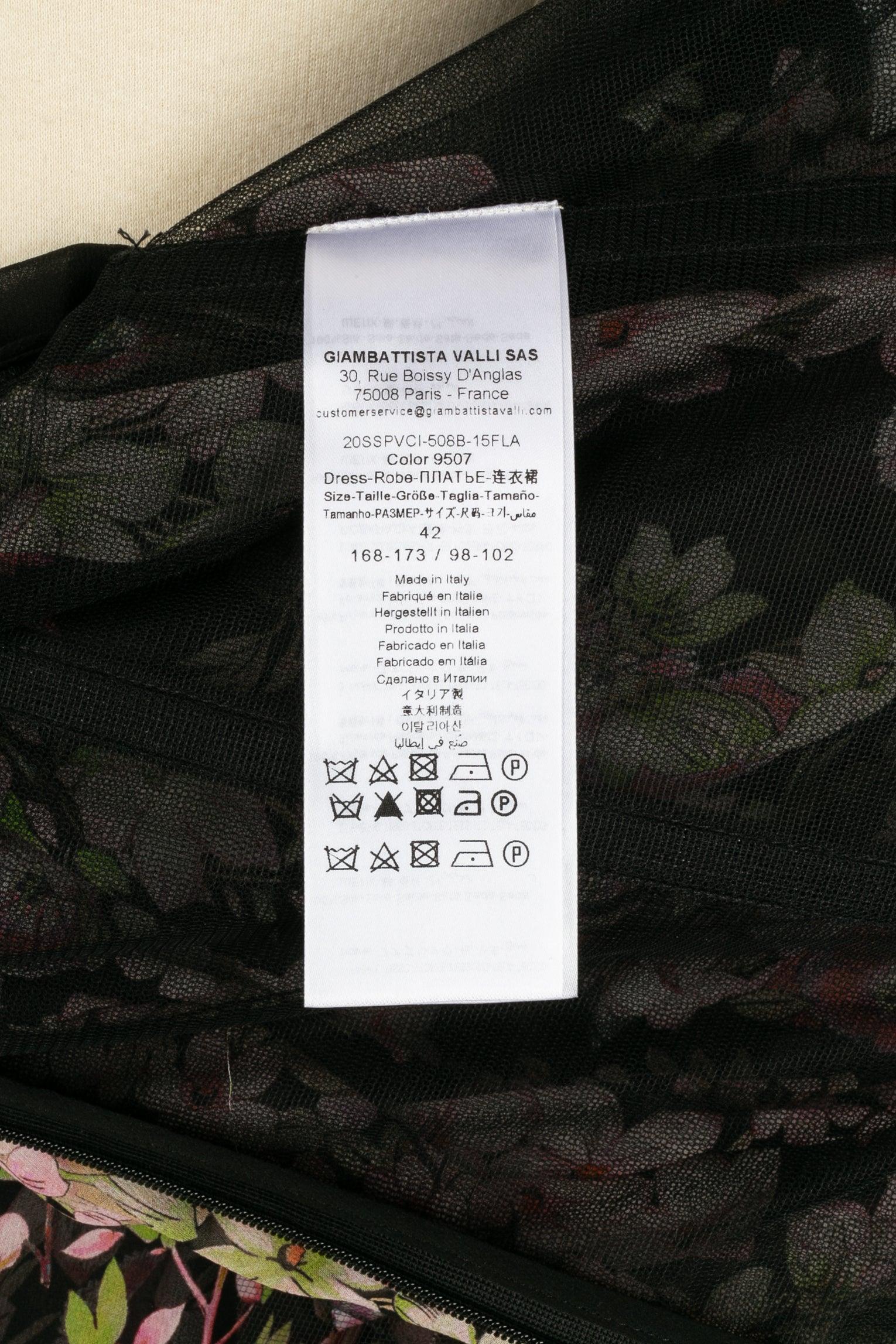 Giambattista Valli Silk Dress in Shades of Pink For Sale 2