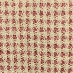 GIAMBATTISTA VALLI Size 4 Cream Pink Cotton Blend Houndstooth A-Line Dress