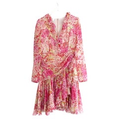 Giambattista Valli Spring 2019  Floral Silk Dress 
