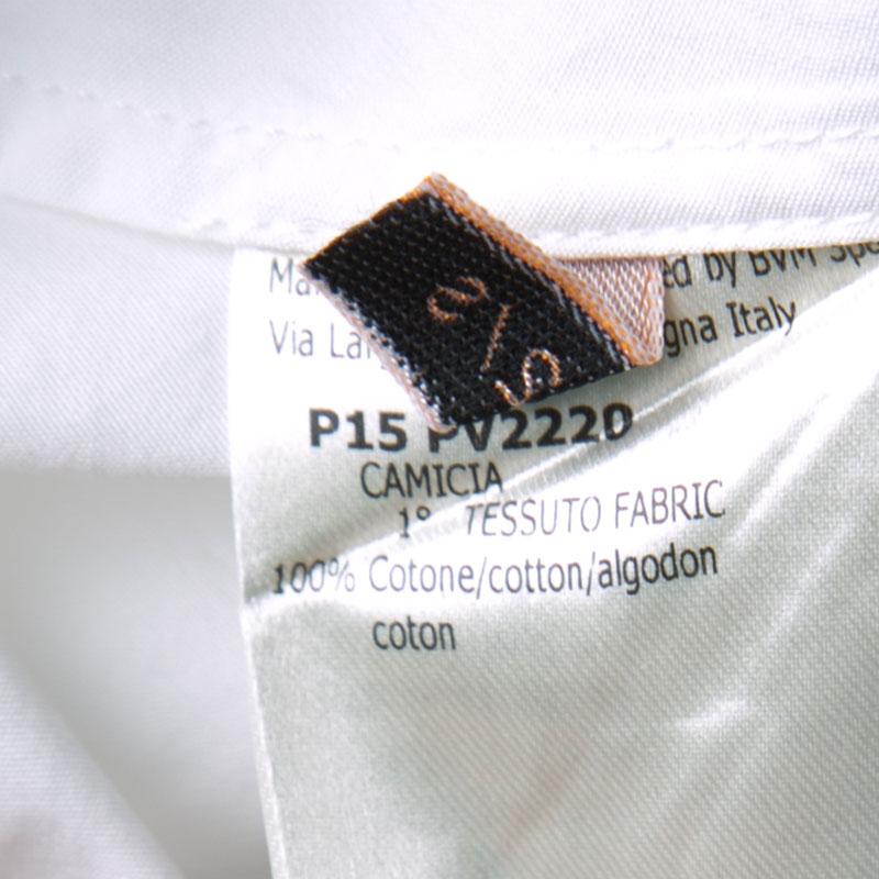 Women's Giambattista Valli White Cotton Short Flared Sleeve Shirt S