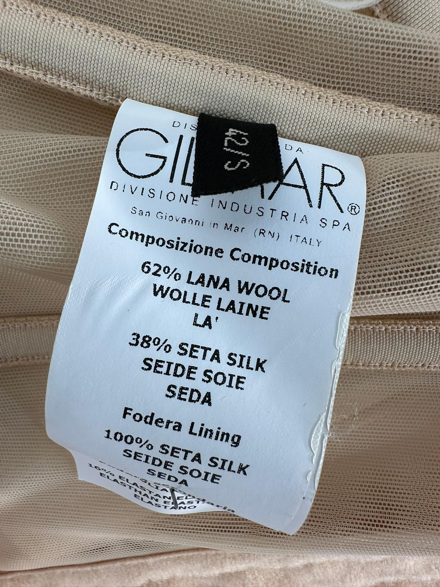 Giambattista Valli Vestido de cóctel blanco de seda sin tirantes y con lazo delantero de cadena 42 en venta 11