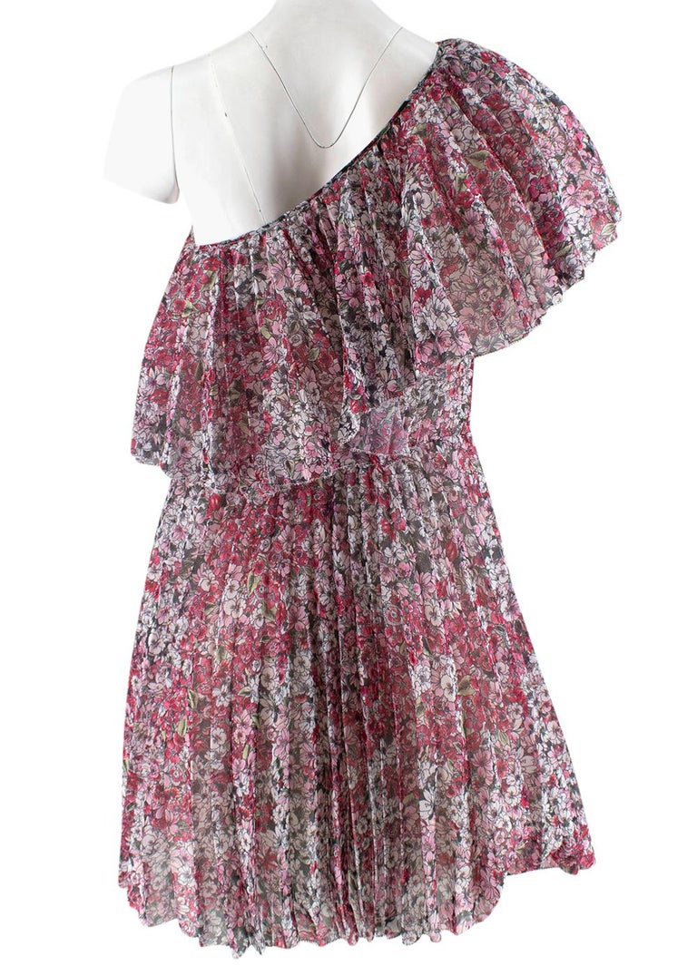 Giambattista Valli x H&M Off The Shoulder Floral Chiffon Dress - US8 ...