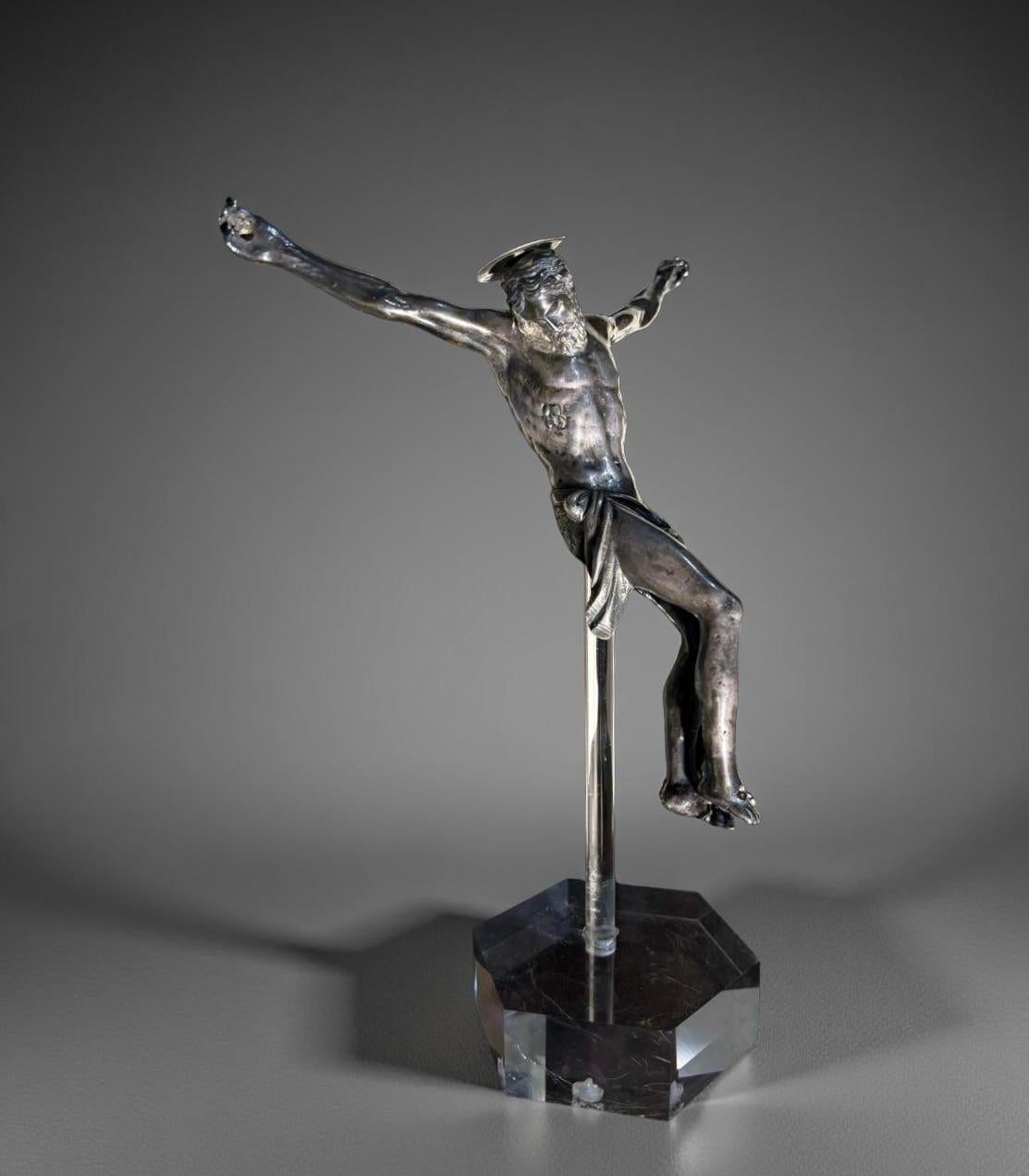 Corpus Christi in Argento Bottega Orafa Fiorentina inizi XVII secolo For Sale 5