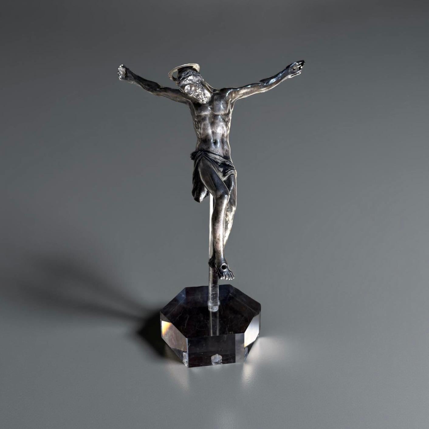 Giambologna Figurative Sculpture - Corpus Christi in Argento Bottega Orafa Fiorentina inizi XVII secolo