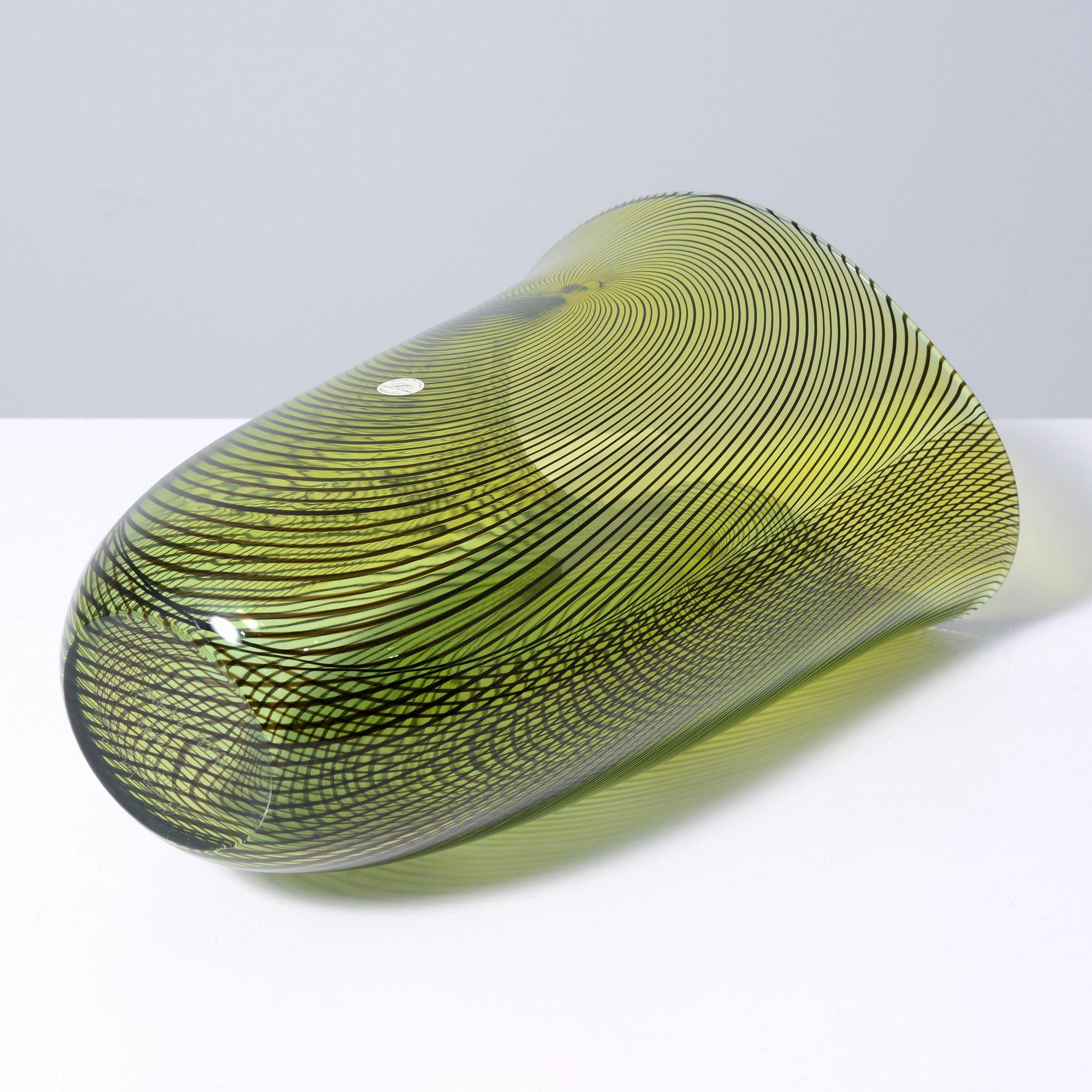 Vetro soffiato Giampaolo Seguso Vaso BELLE EPOQUE, 12.75 