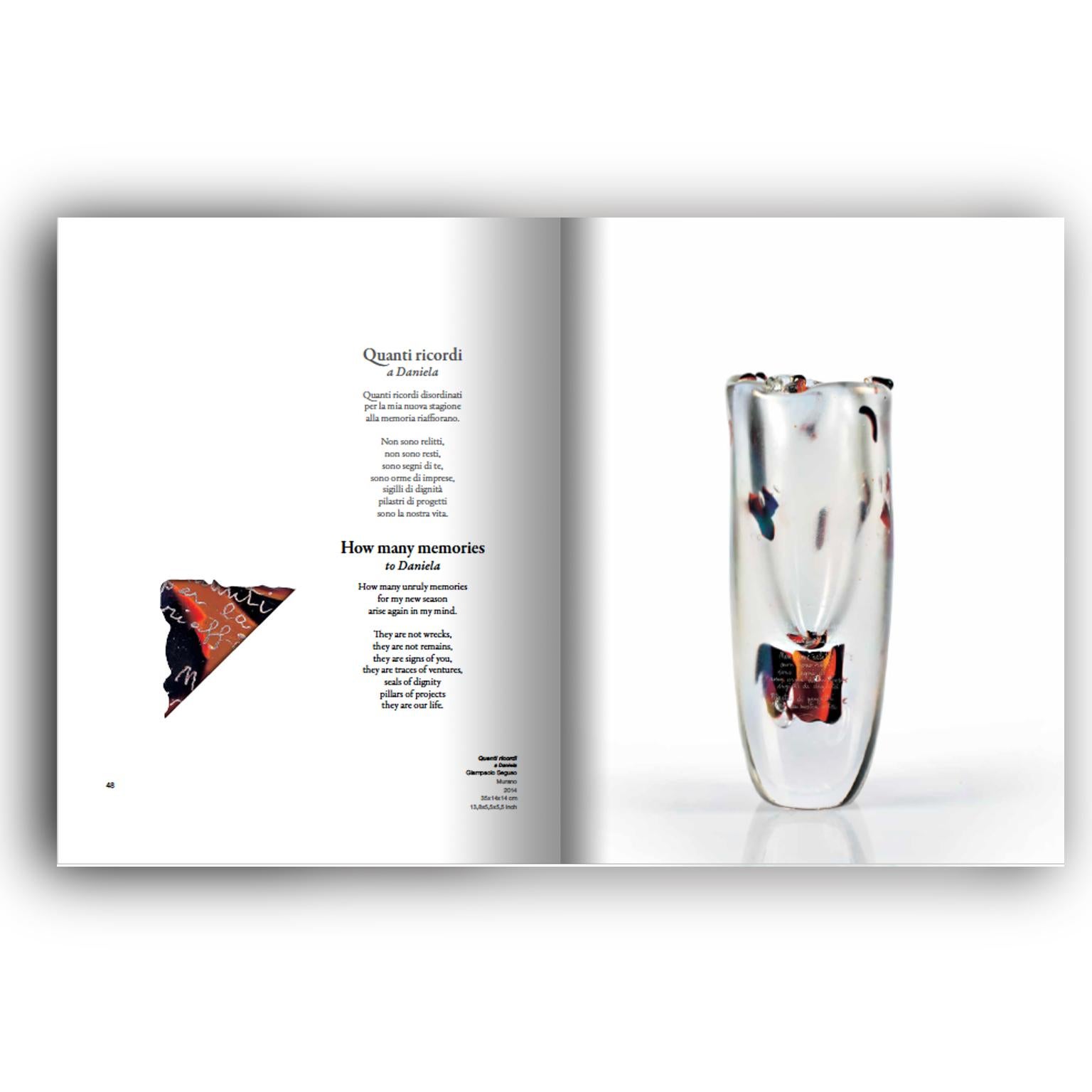 Giampaolo Seguso, „How Many Memories“, Vase, einzigartige Kunstwerke aus Muranoglas (Handgefertigt) im Angebot