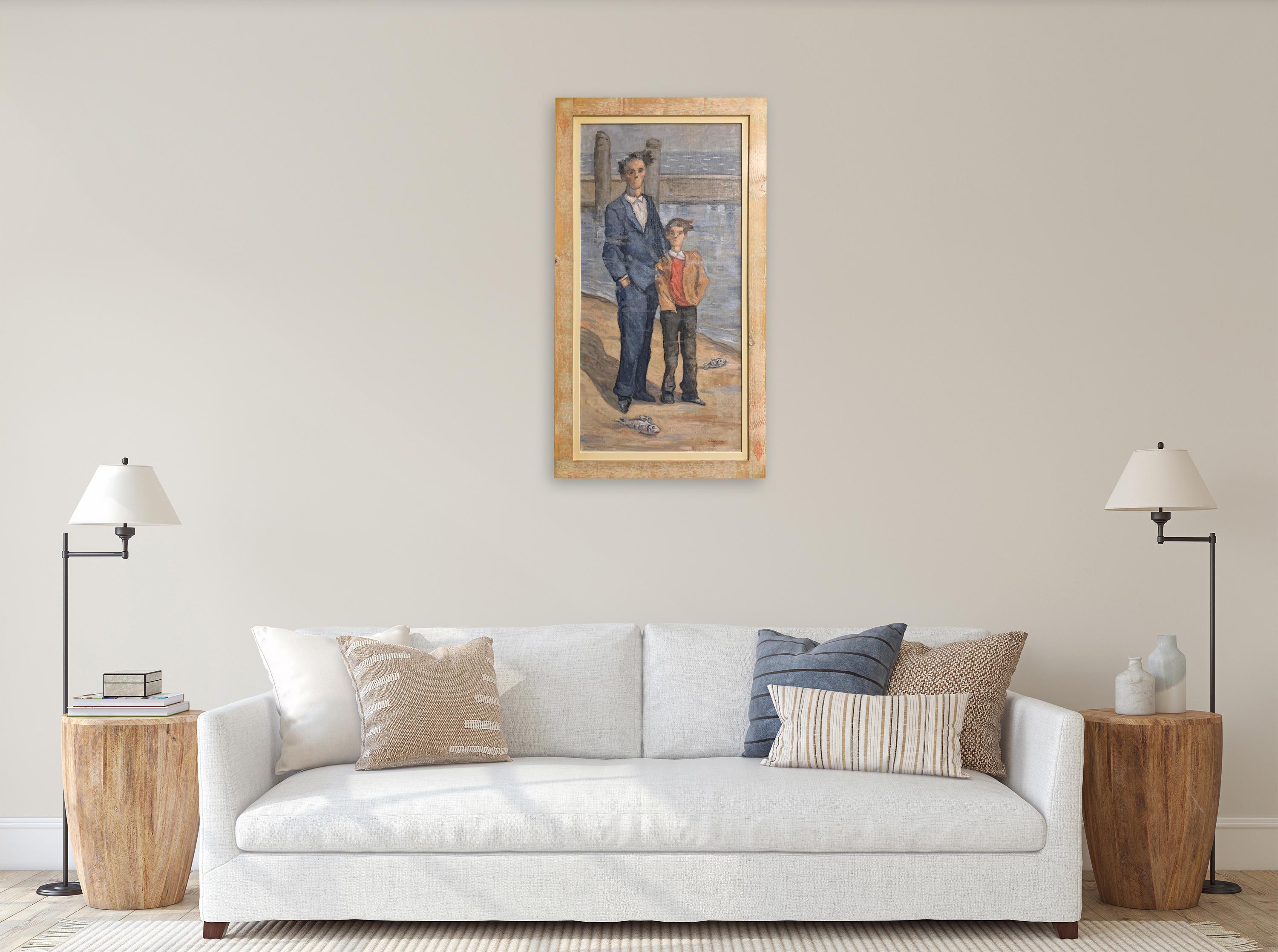 Un día ventoso - Pintura contemporánea de Giampaolo Talani en venta 1