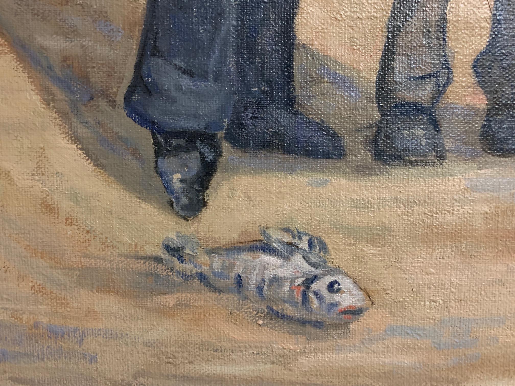 Un día ventoso - Pintura contemporánea de Giampaolo Talani en venta 2