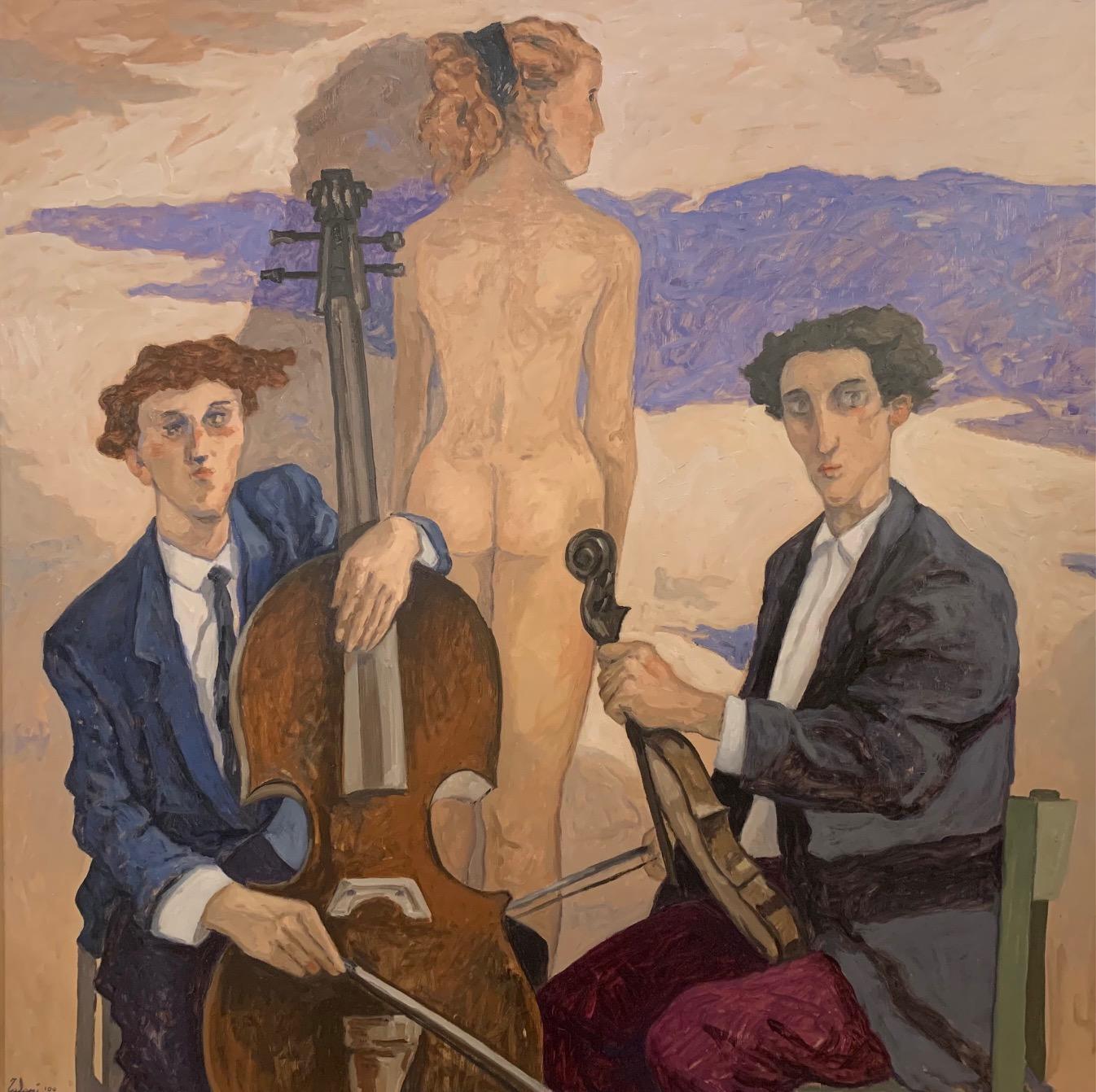 Serenade - Peinture de nu de Giampaolo Talani