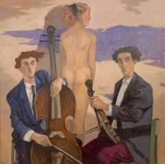 Serenata - Pintura de desnudos de Giampaolo Talani