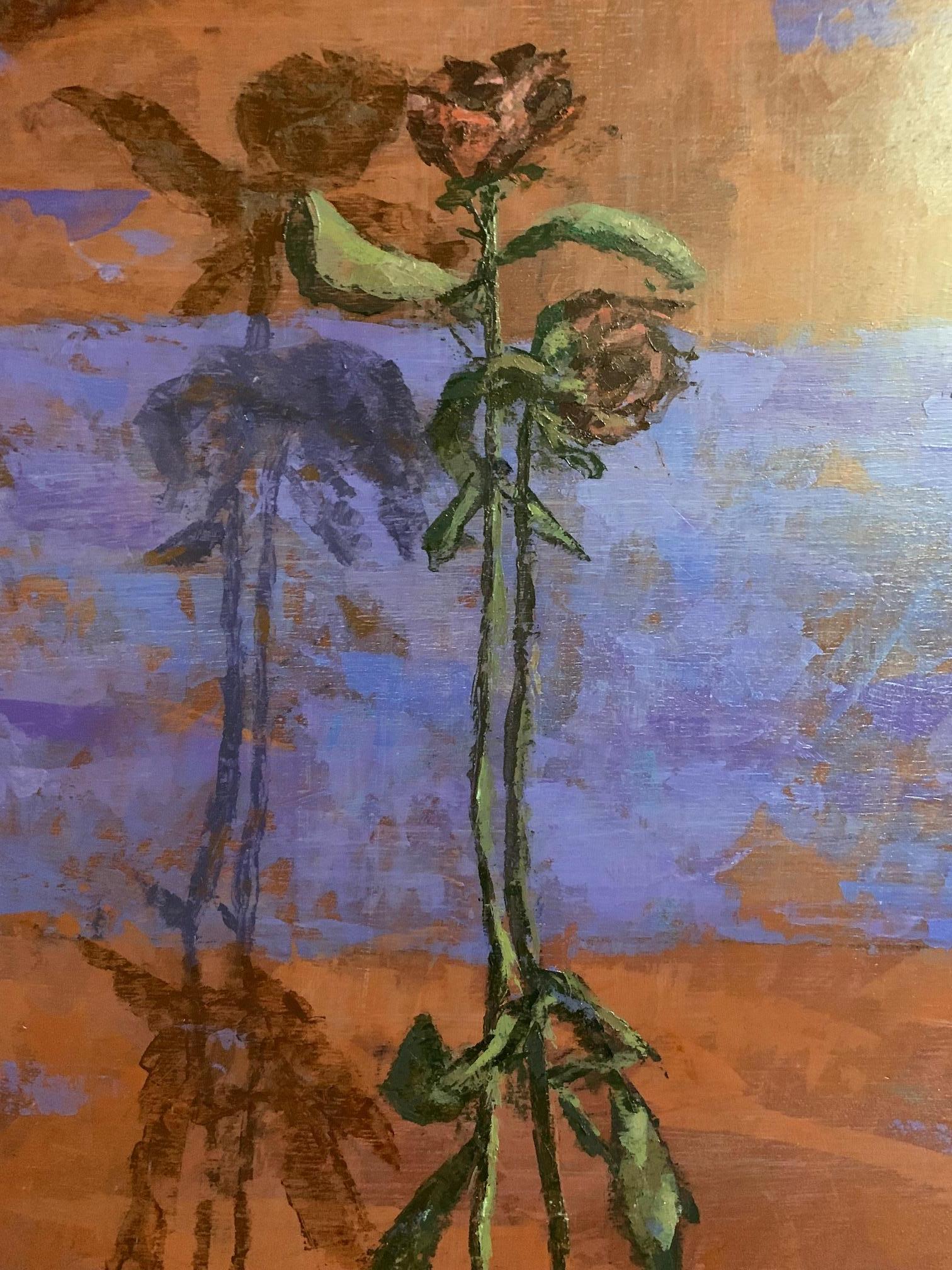 The Fish, La Rosa - Nature morte de Giampaolo Talani en vente 3