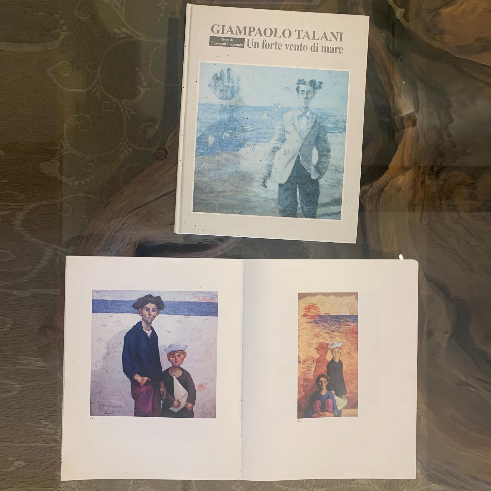 The Man With The Beretta - Seascape Painting by Giampaolo Talani For Sale 7