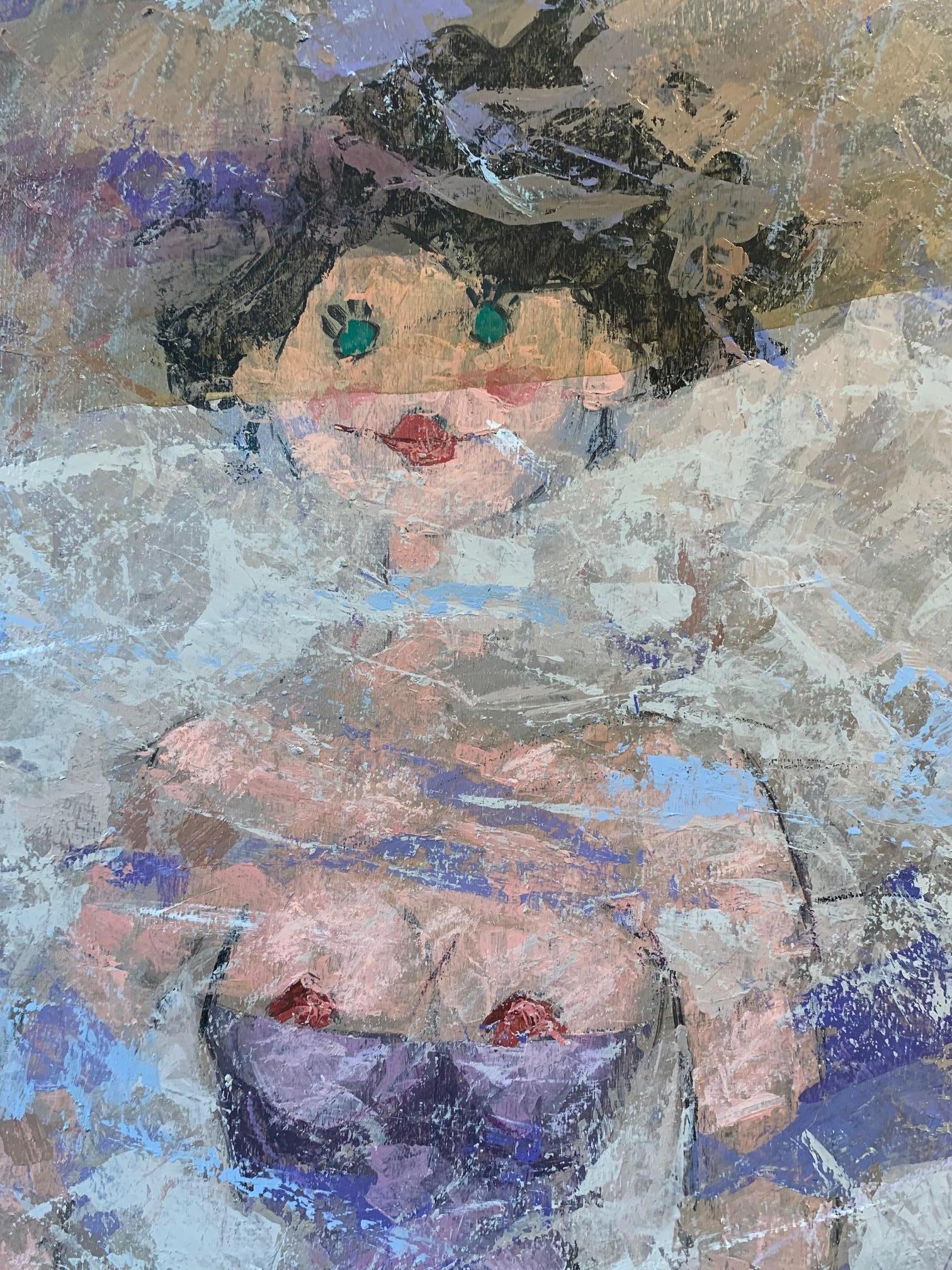 Donne sul muro - Nudi dipinti da Giampaolo Talani in vendita 2