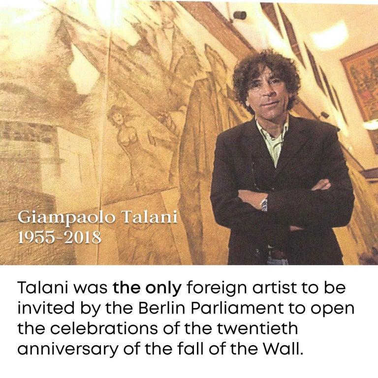 Frauen an der Wand – Aktgemälde von Giampaolo Talani im Angebot 8