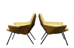 Giampiero Vitelli for Rossi Albizzate Pair of "Suzy" Armchairs, Italy 1950s