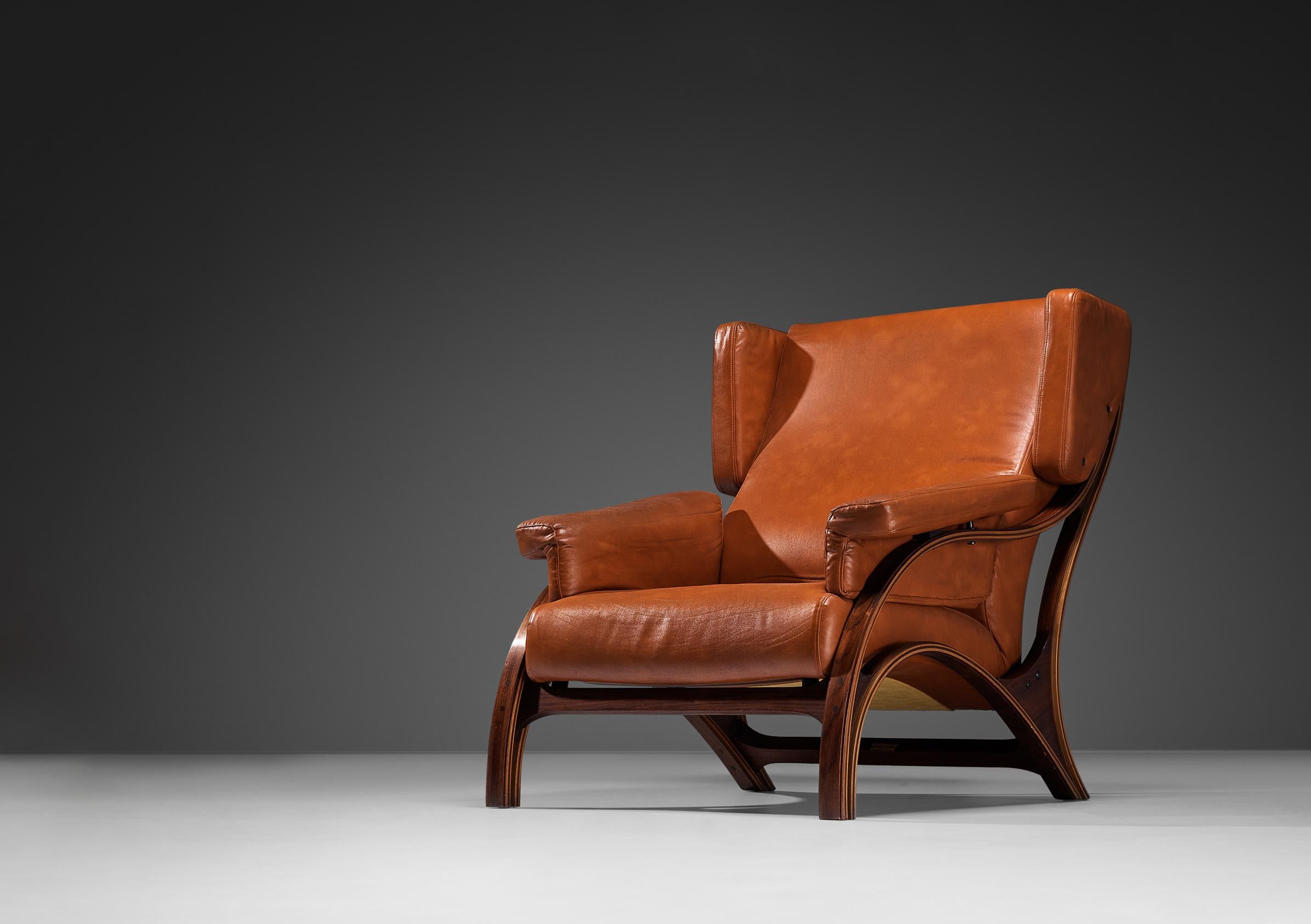 Italiano Giampiero Vitelli per Rossi di Albizzate 'Minore' Easy Chair in vendita