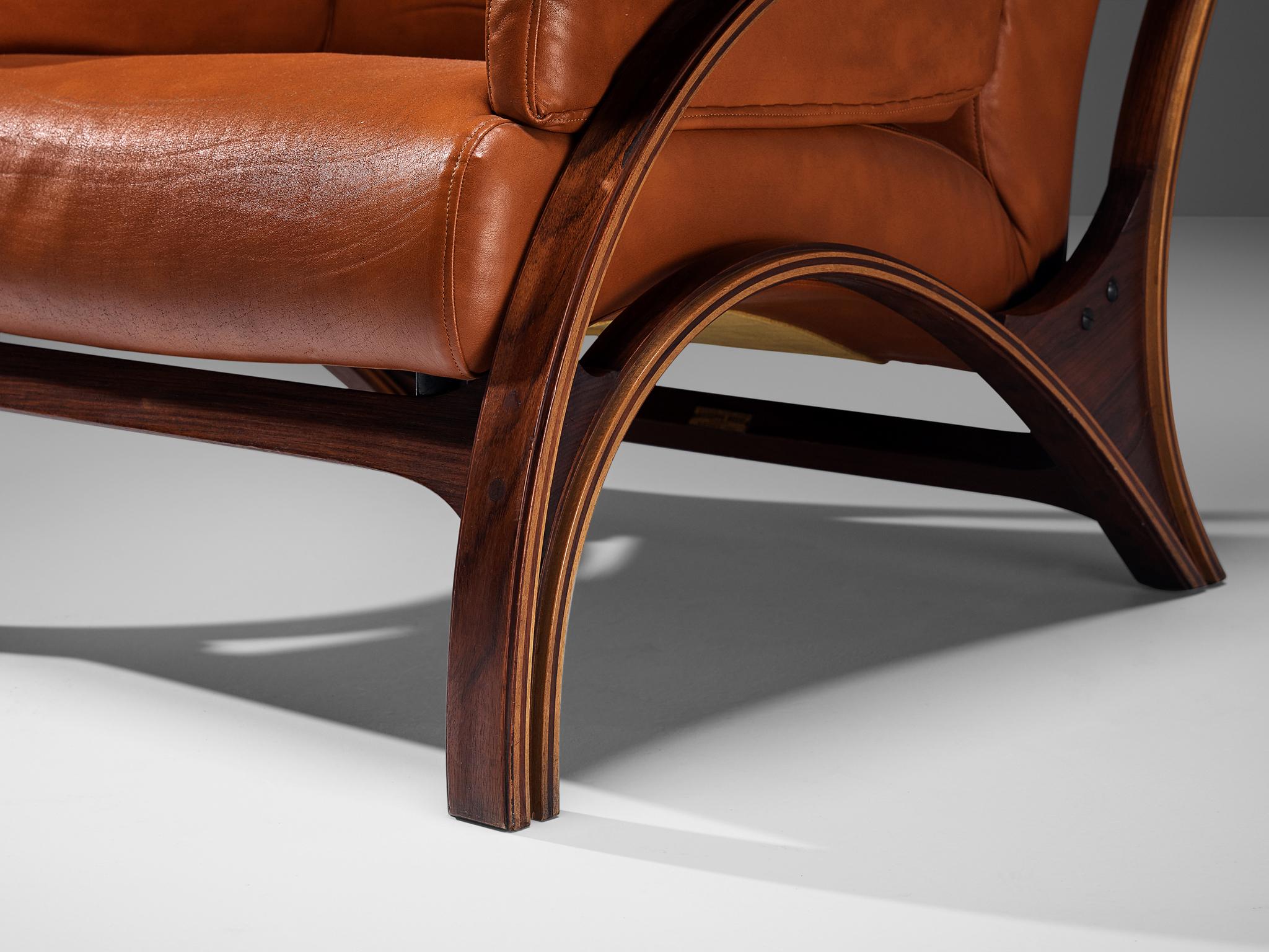 Giampiero Vitelli per Rossi di Albizzate 'Minore' Easy Chair in vendita 1