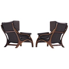 Giampiero Vitelli Pair of Customizable Lounge Chairs