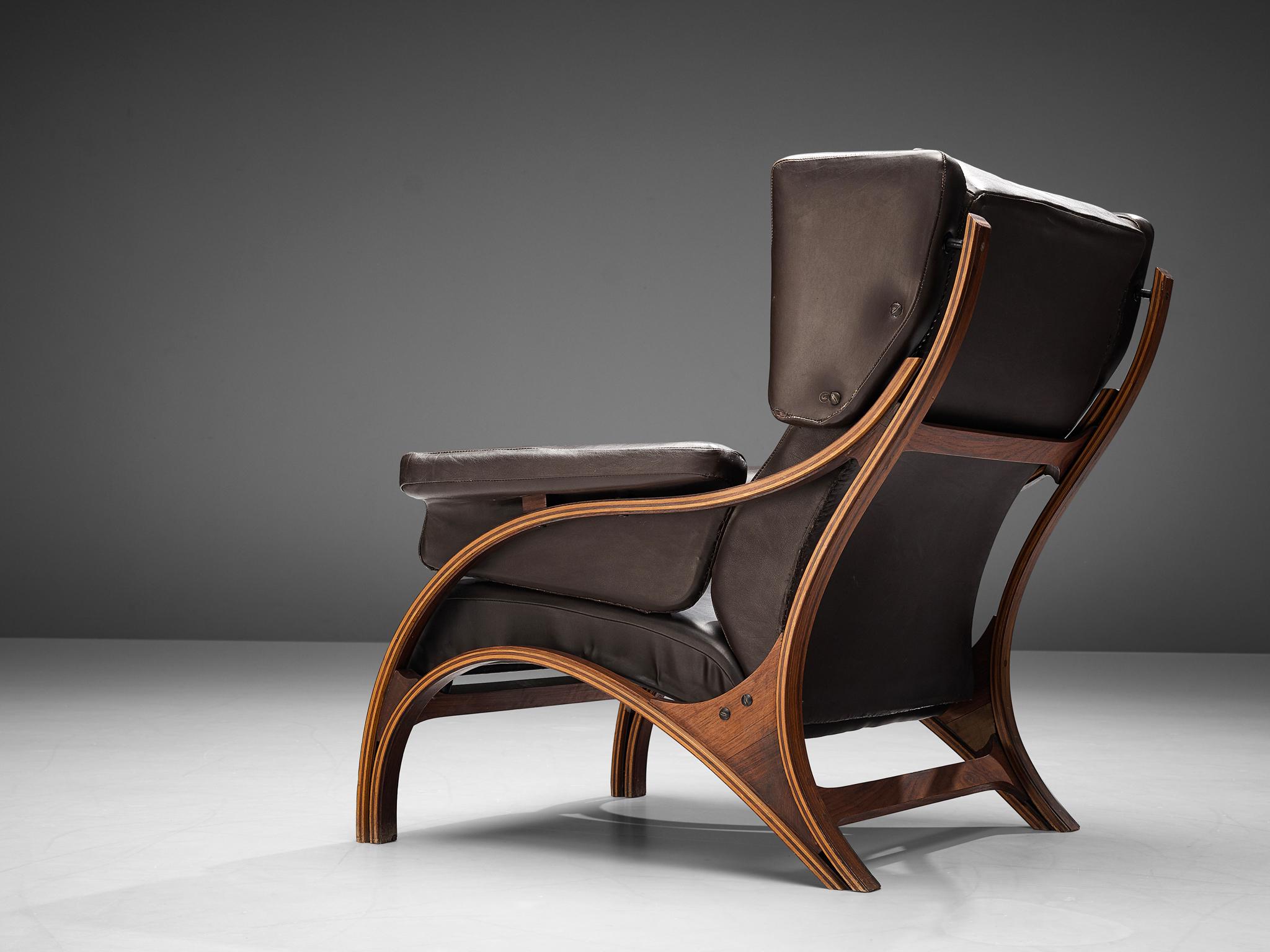 Giampiero Vitelli pour Rossi di Albizzate, fauteuil 
