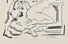 Landscape - Original Lithograph attr. to Gian Barresi ­ - 1970s