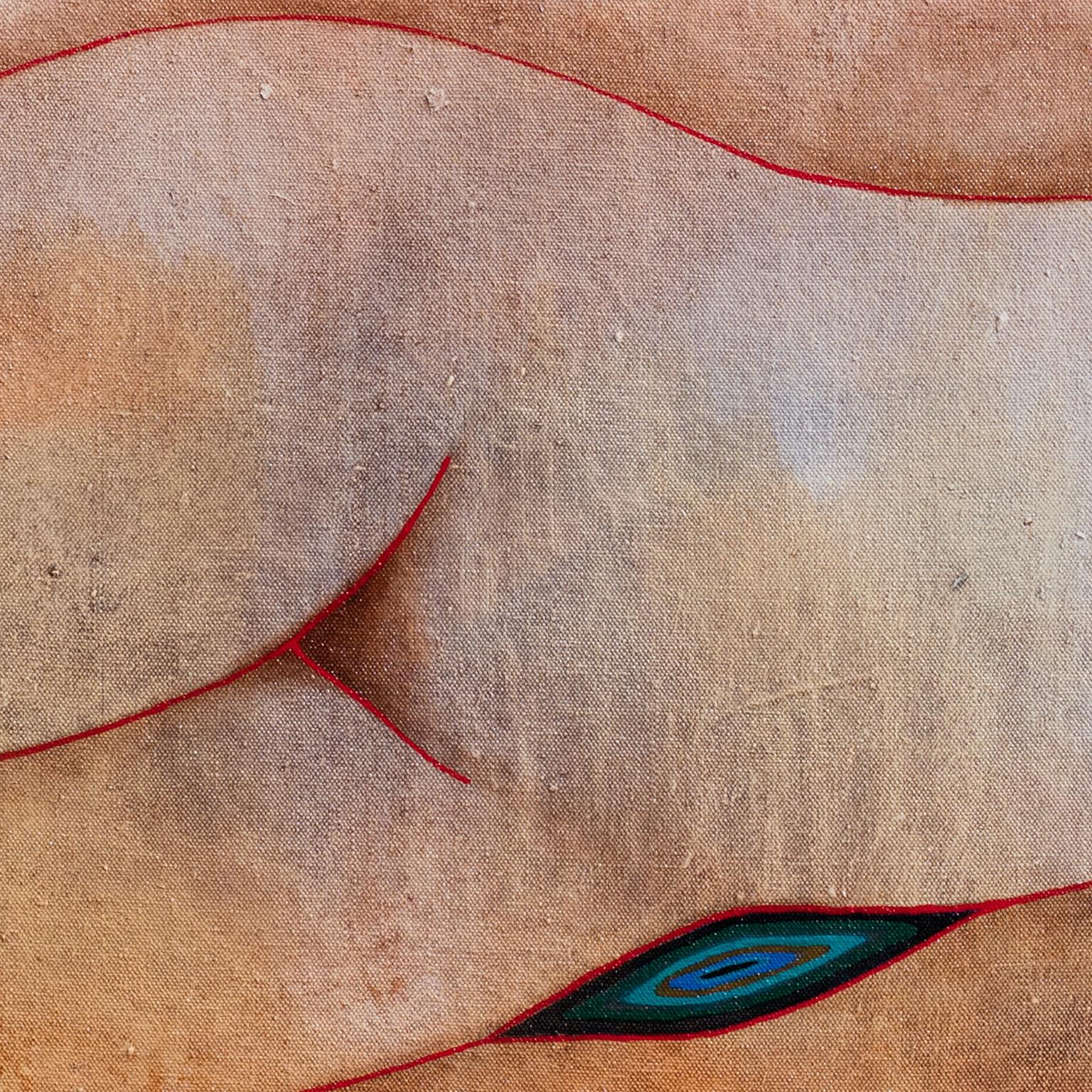 Citherean Venus - Surrealist Painting by Gian Berto Vanni