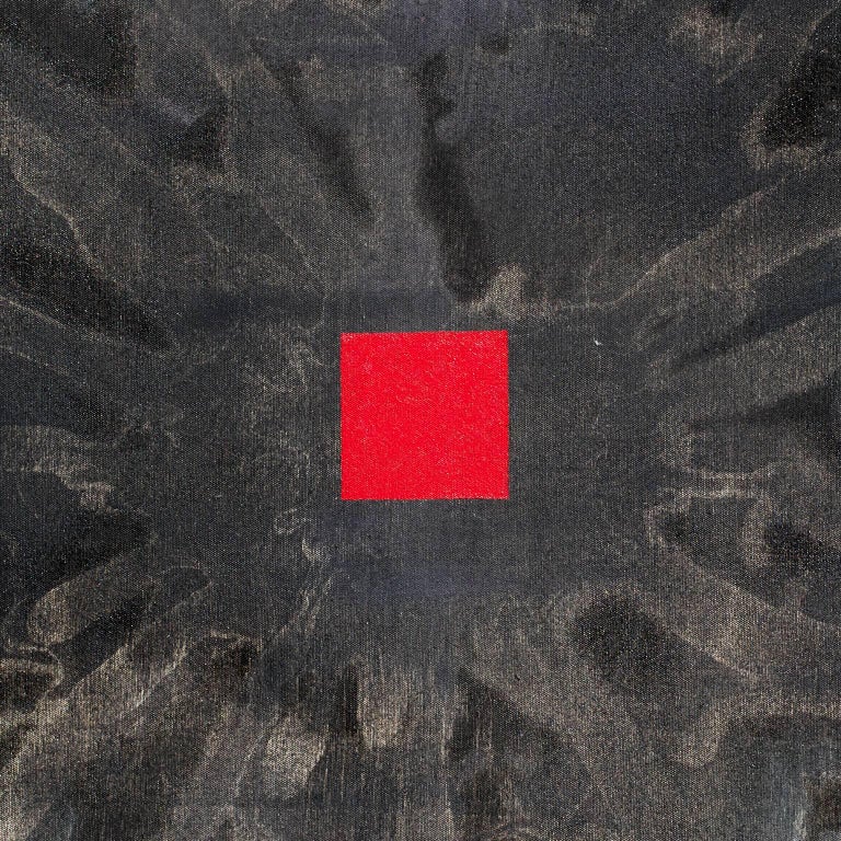 Gian Berto Vanni From Darkness to Light Abstract Oil Painting with