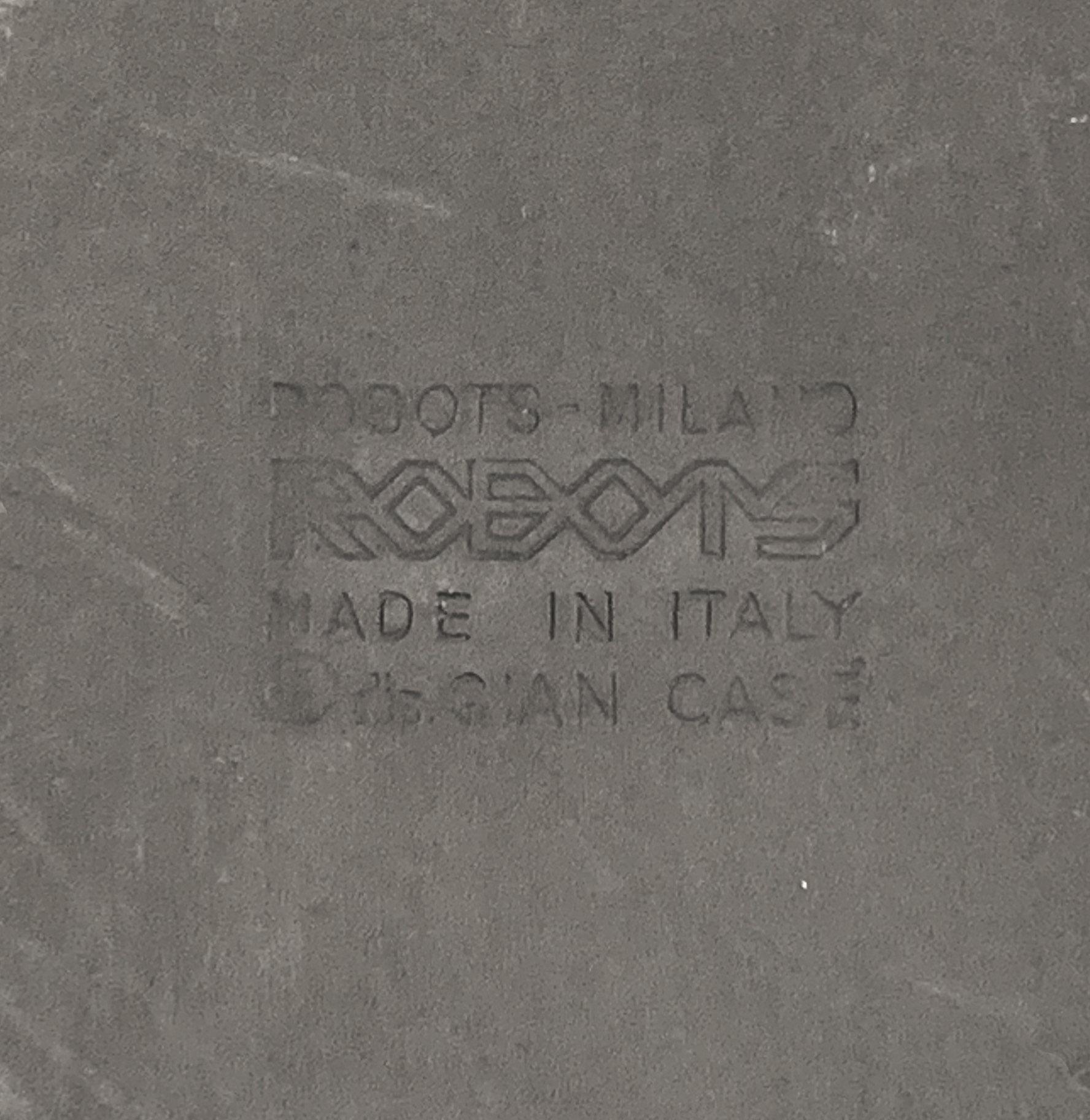 Gian Casè for Robots Modernist Steel Umbrella Stand, Italy, 1970s 8
