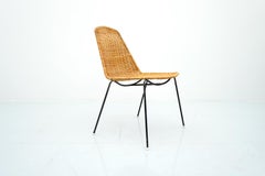 1x Gian Franco Legler Basket Chair, Switzerland, 1950s