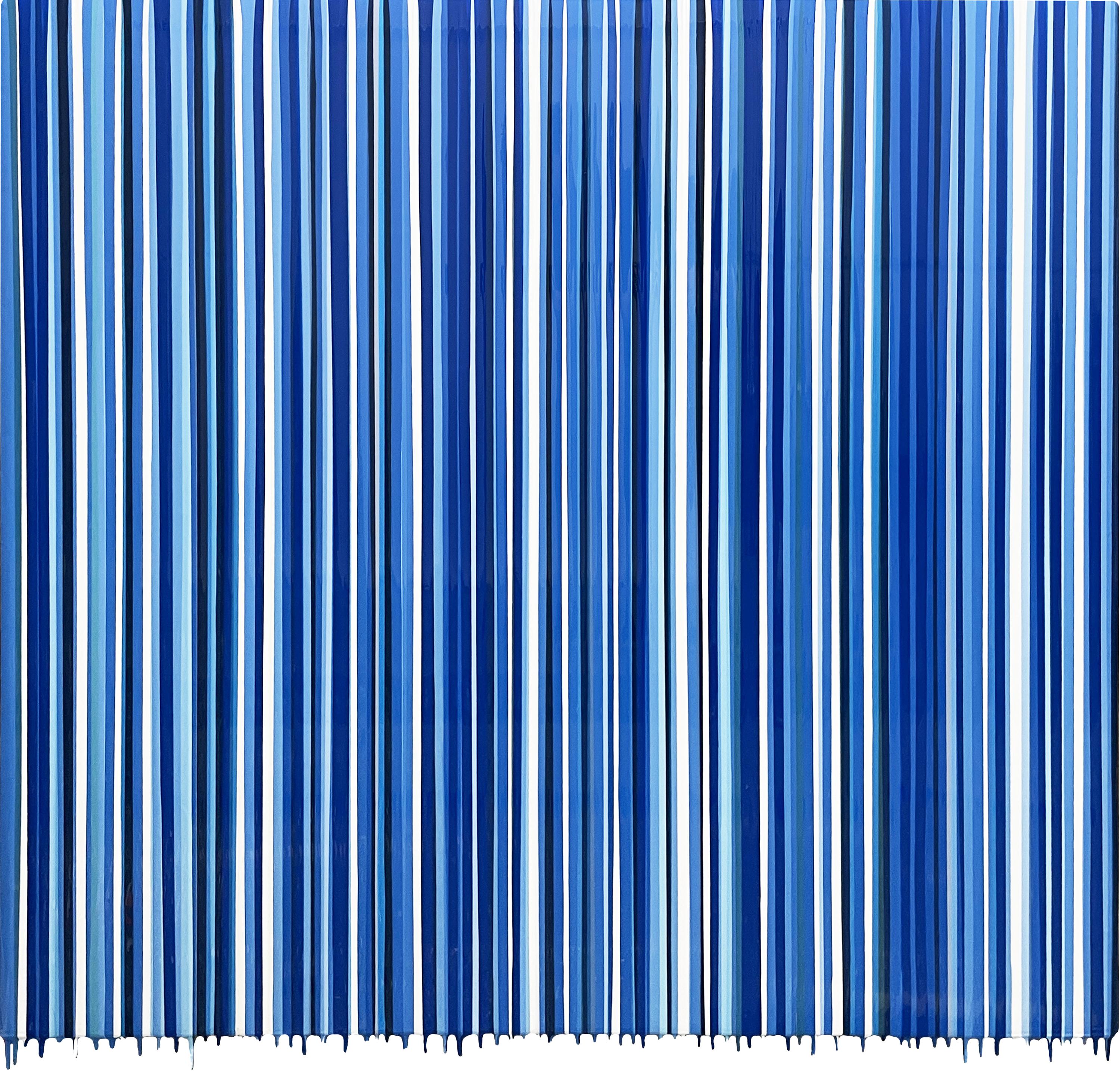 Abstract Painting di Gian Garofalo - Toe the Line, Tecnica mista