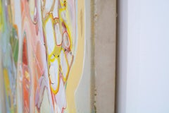 L'Incontro - painting, contemporary, mixed media, collage, young artist, large