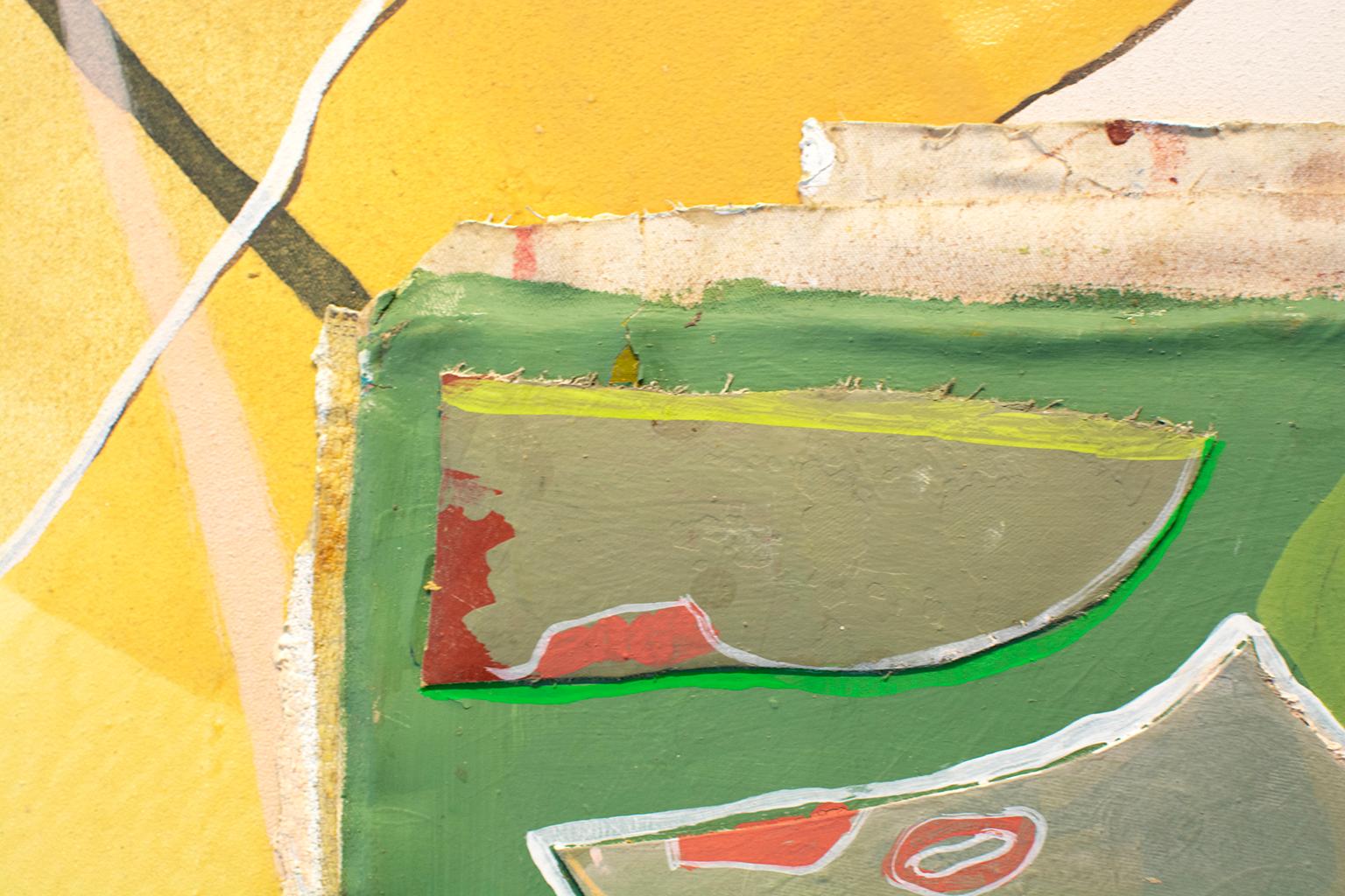 Sans titre - peinture, contemporaine, techniques mixtes, jeune artiste, italienne, terreuse en vente 1