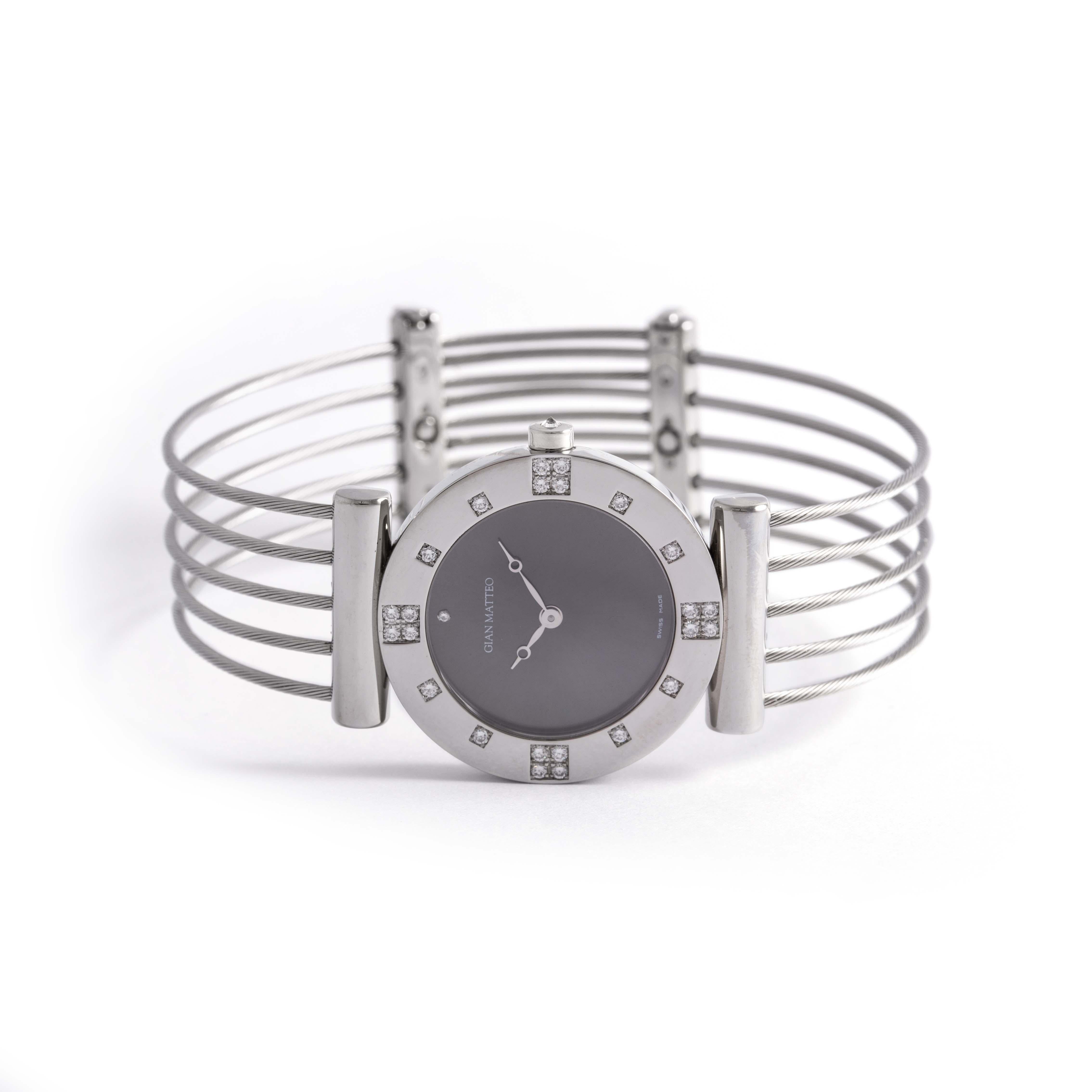 Gian Matteo, Eleven Diamond Wristwatches For Sale 2