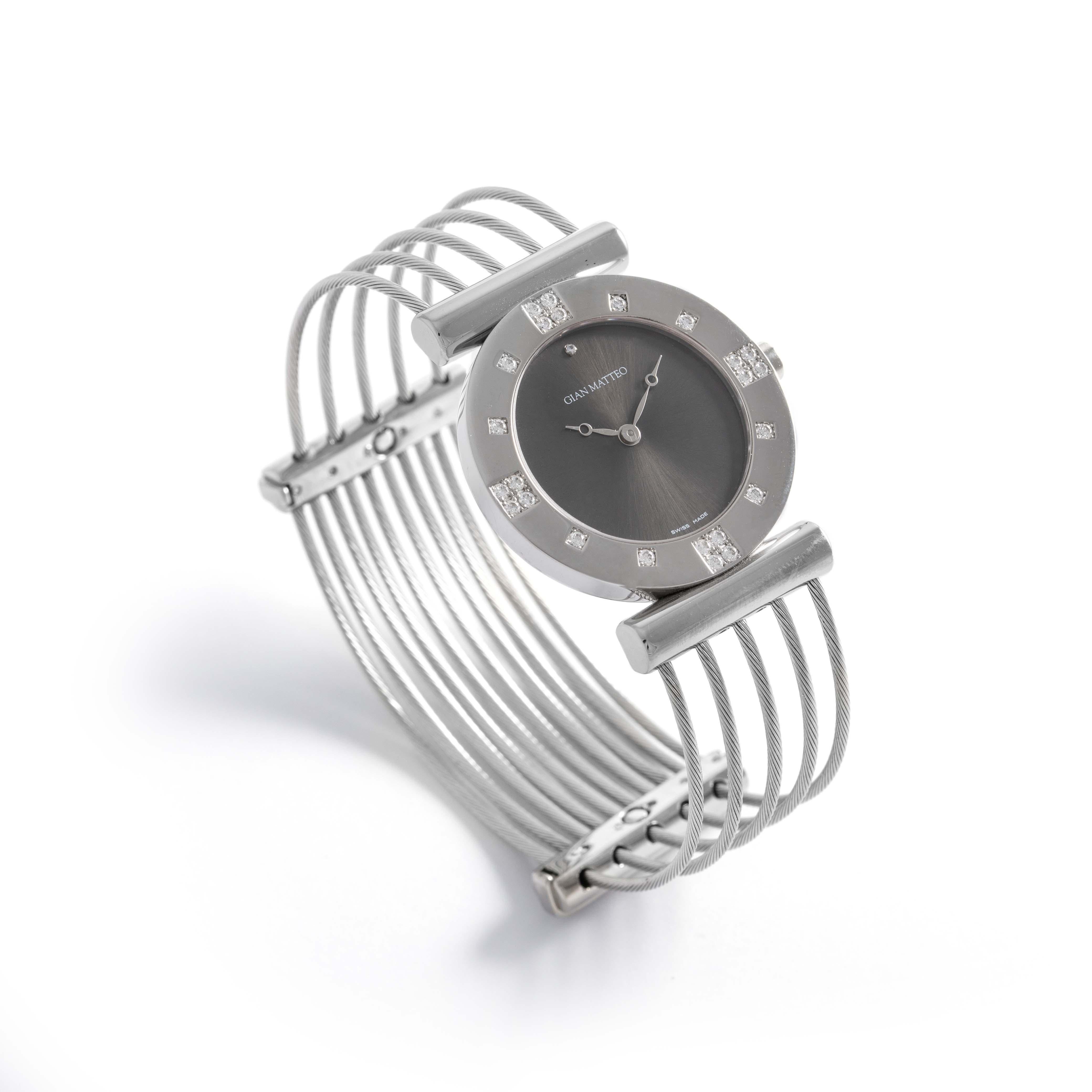 Gian Matteo, Eleven Diamond Wristwatches For Sale 3