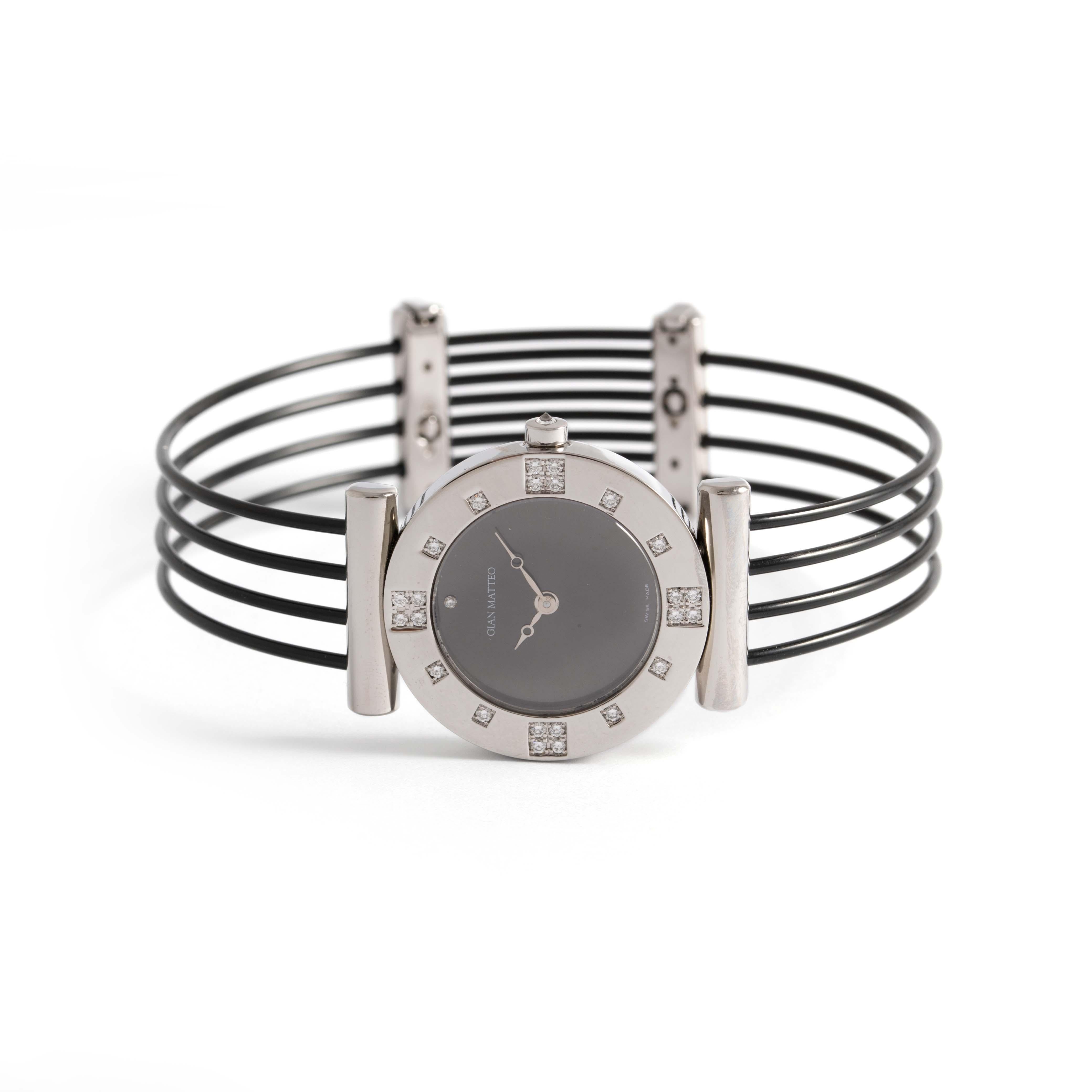 Gian Matteo, Eleven Diamond Wristwatches For Sale 4