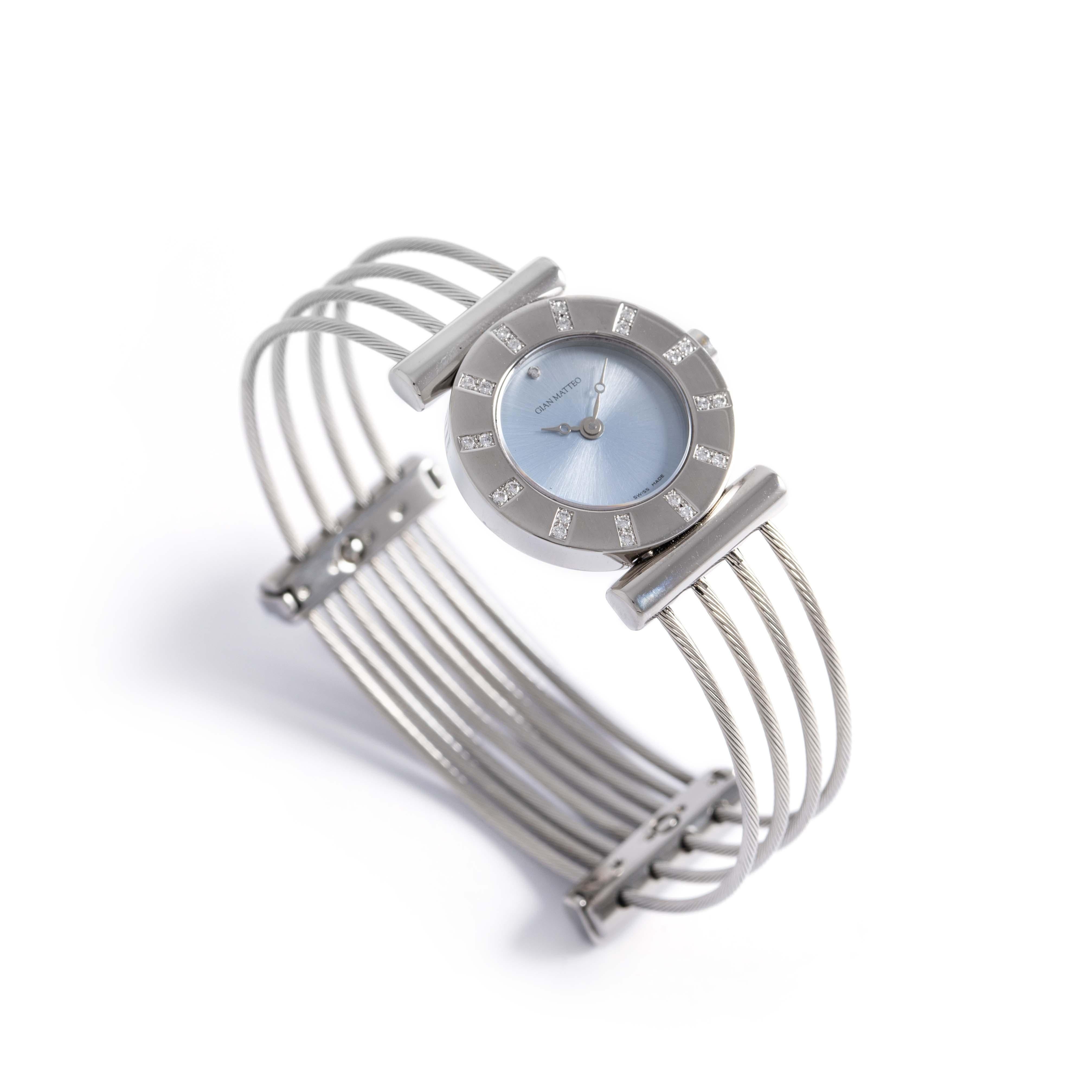 Gian Matteo, Zehn Diamant-Armbanduhren im Angebot 8