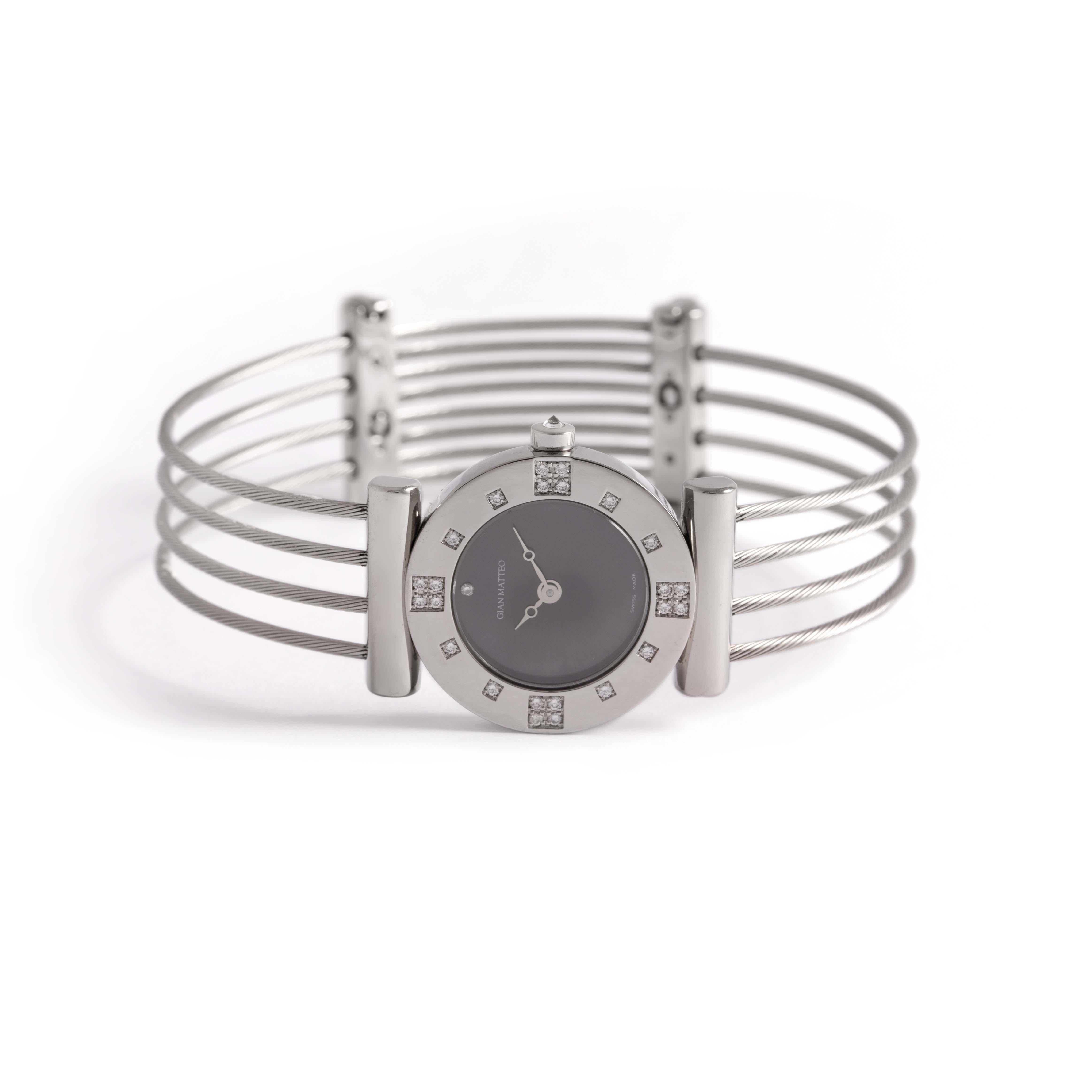 Gian Matteo, Zehn Diamant-Armbanduhren im Zustand „Gut“ im Angebot in Geneva, CH