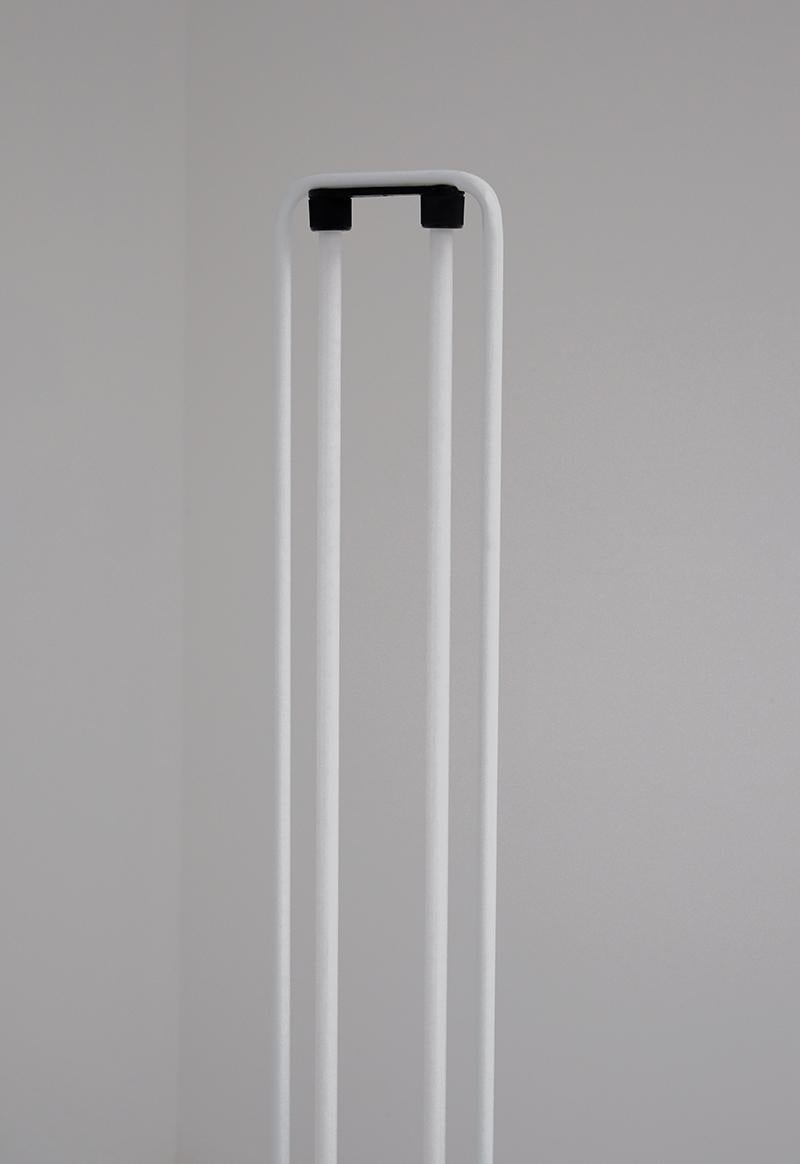 20th Century Gian Nicola Gigante for Zerbetto Floor Lamp with White Frame