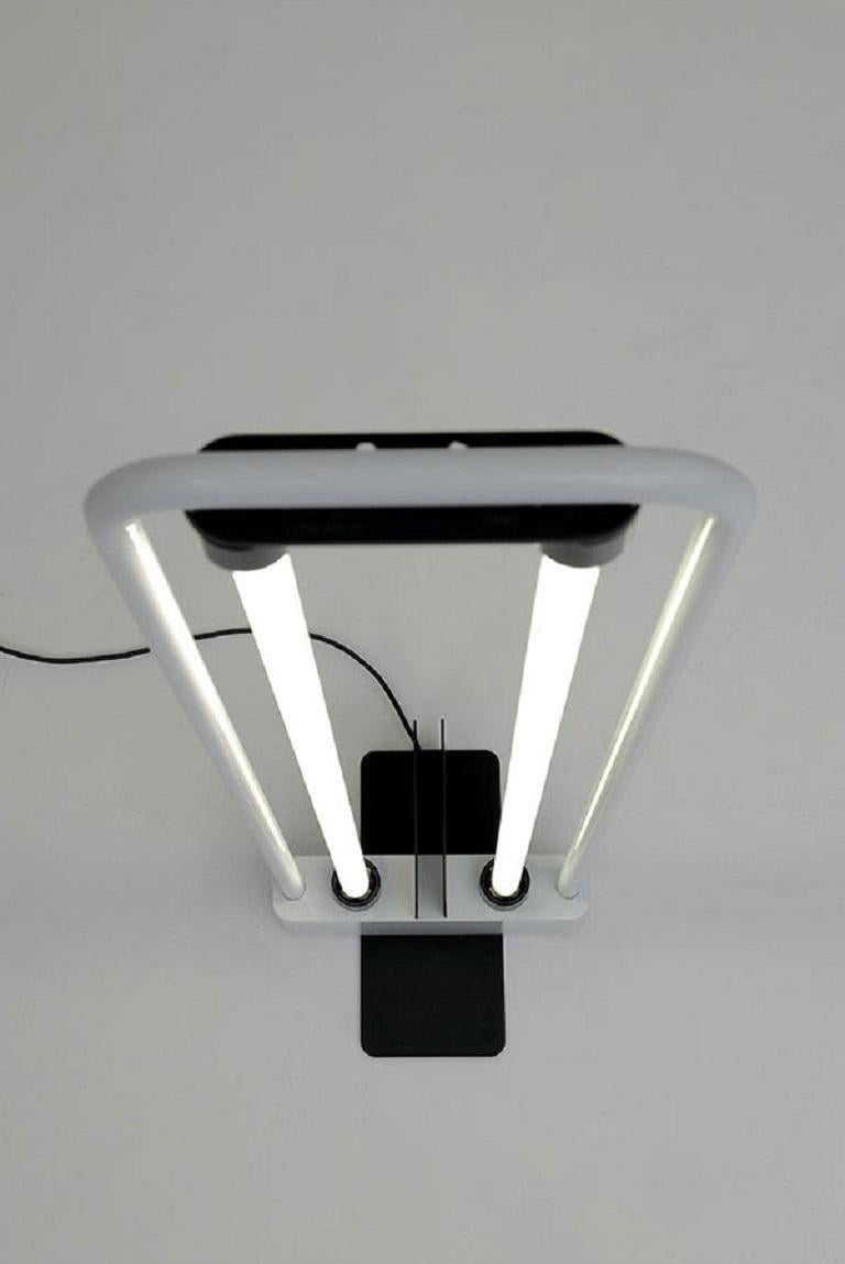 Gian Nicola Gigante for Zerbetto Floor Lamp with White Frame 2