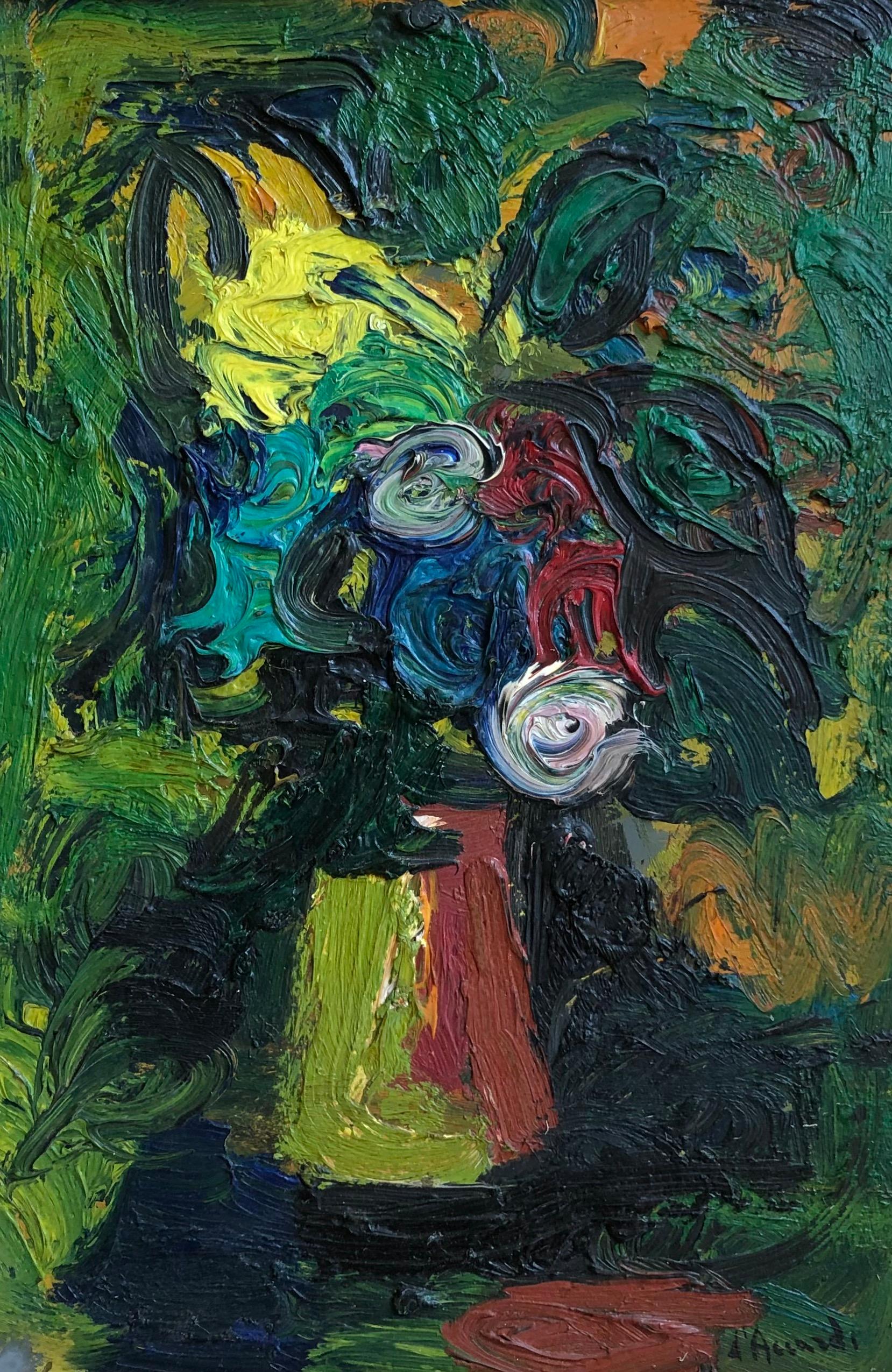 Gian Rodolfo D'Accardi Still-Life Painting - Flower bouquet
