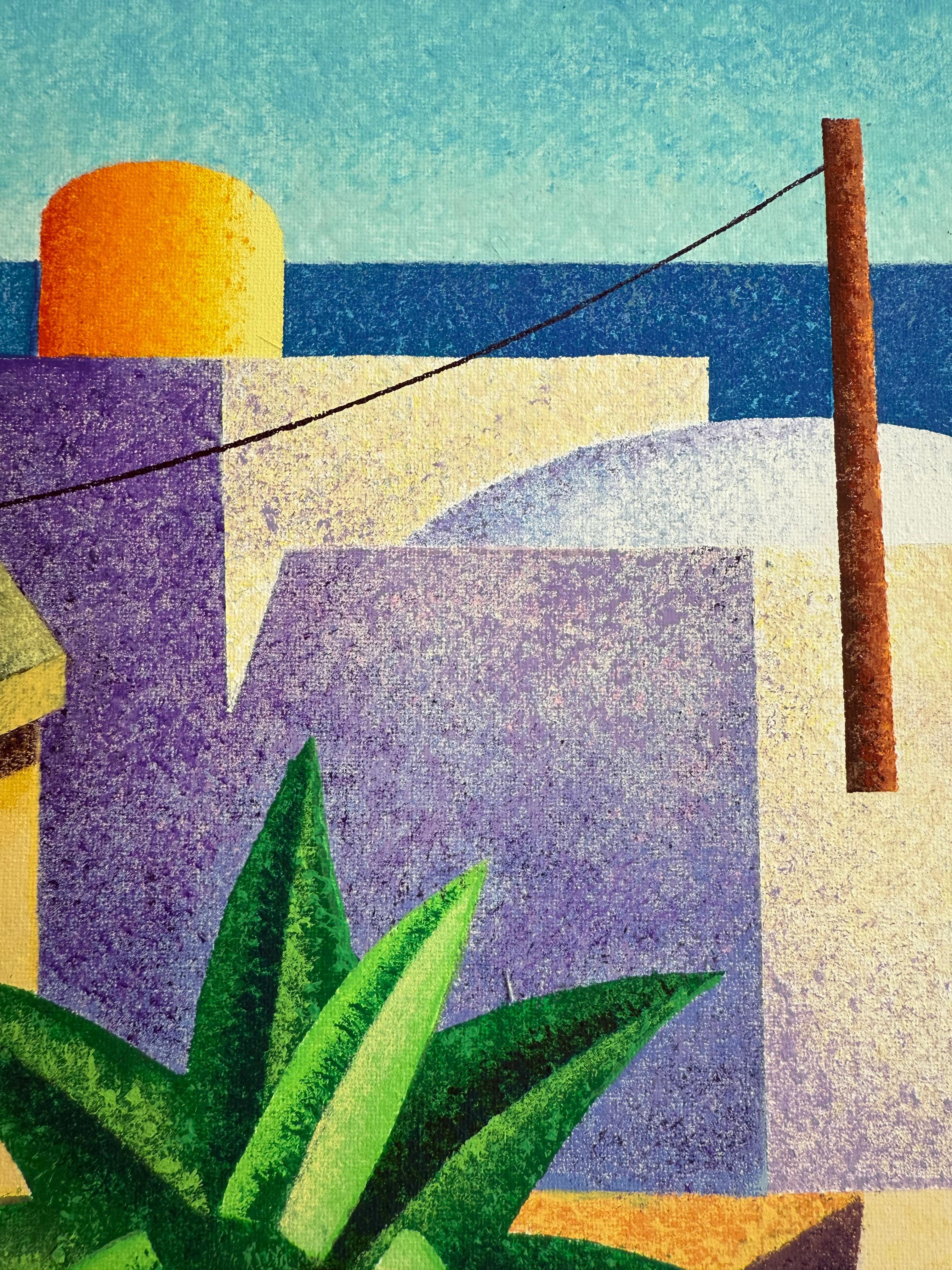 All'orizzonte - Contemporary Painting by Giancarlo Colombo