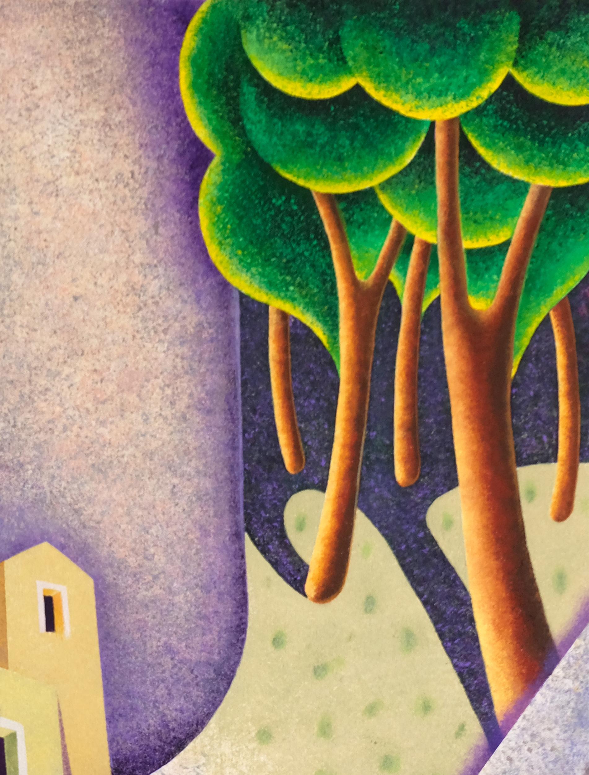 Paesaggio dialogante - Contemporary Painting by Giancarlo Colombo