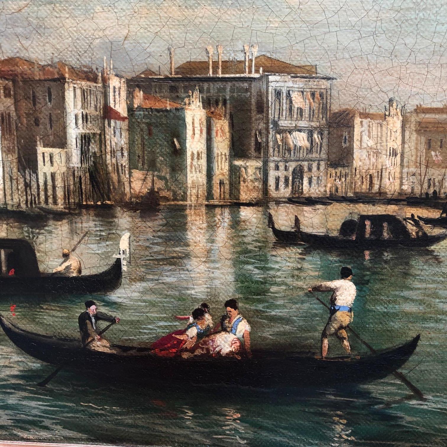 Venice - Giancarlo Gorini Italia 2002 - Oil on canvas cm.50x130

Giancarlo Gorini's canvas is an extraordinary work of Italian landscape painting. It is inspired by the paintings of the great Maestro Giovanni Antonio Canali known as Canaletto.