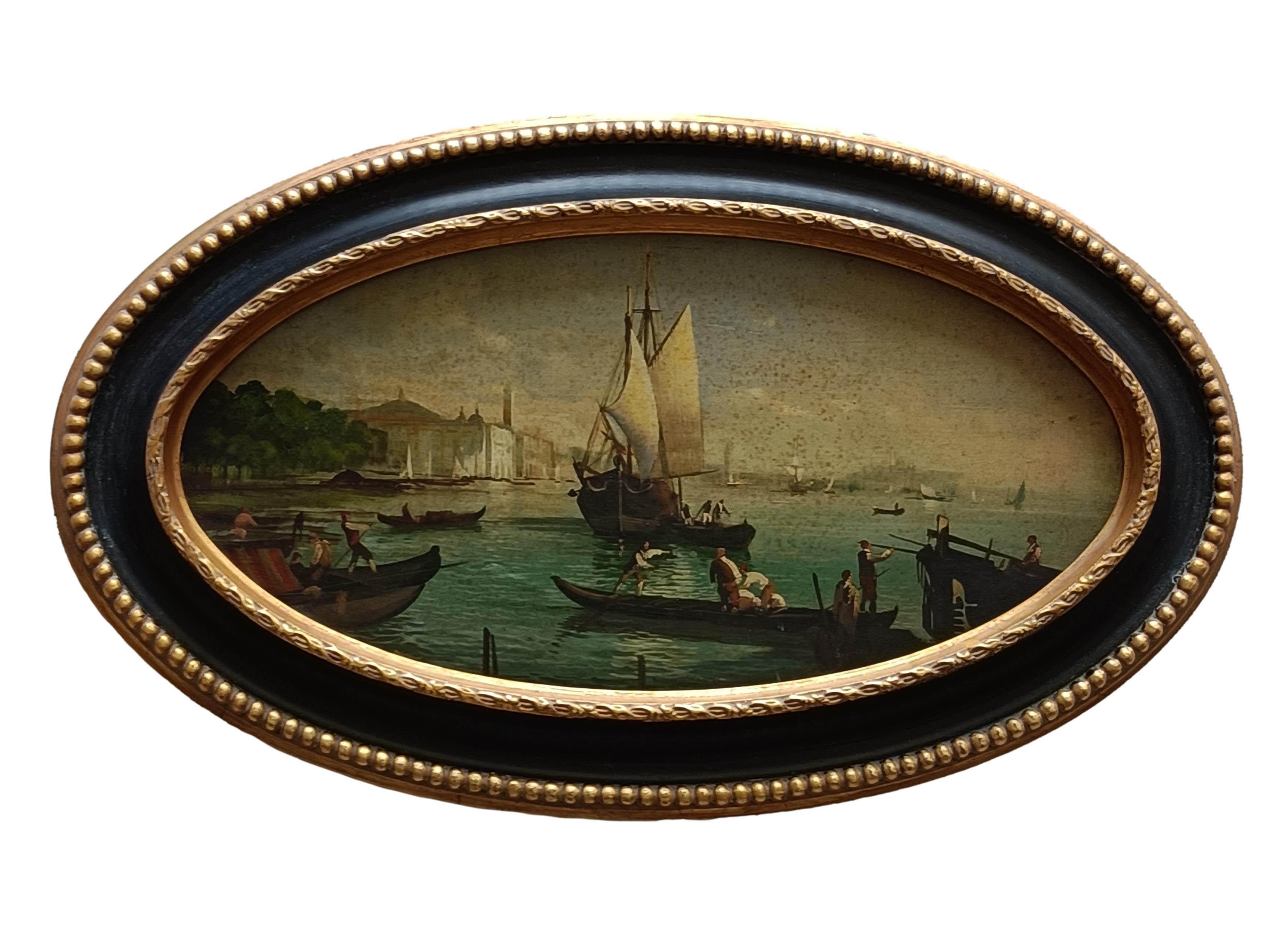 VENICE - Gianluca Gorini - Italienische Landschaft, Öl auf Leinwand, Gemälde