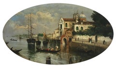 VeNICE – Italienische Landschaft, Öl auf Leinwand, Gemälde