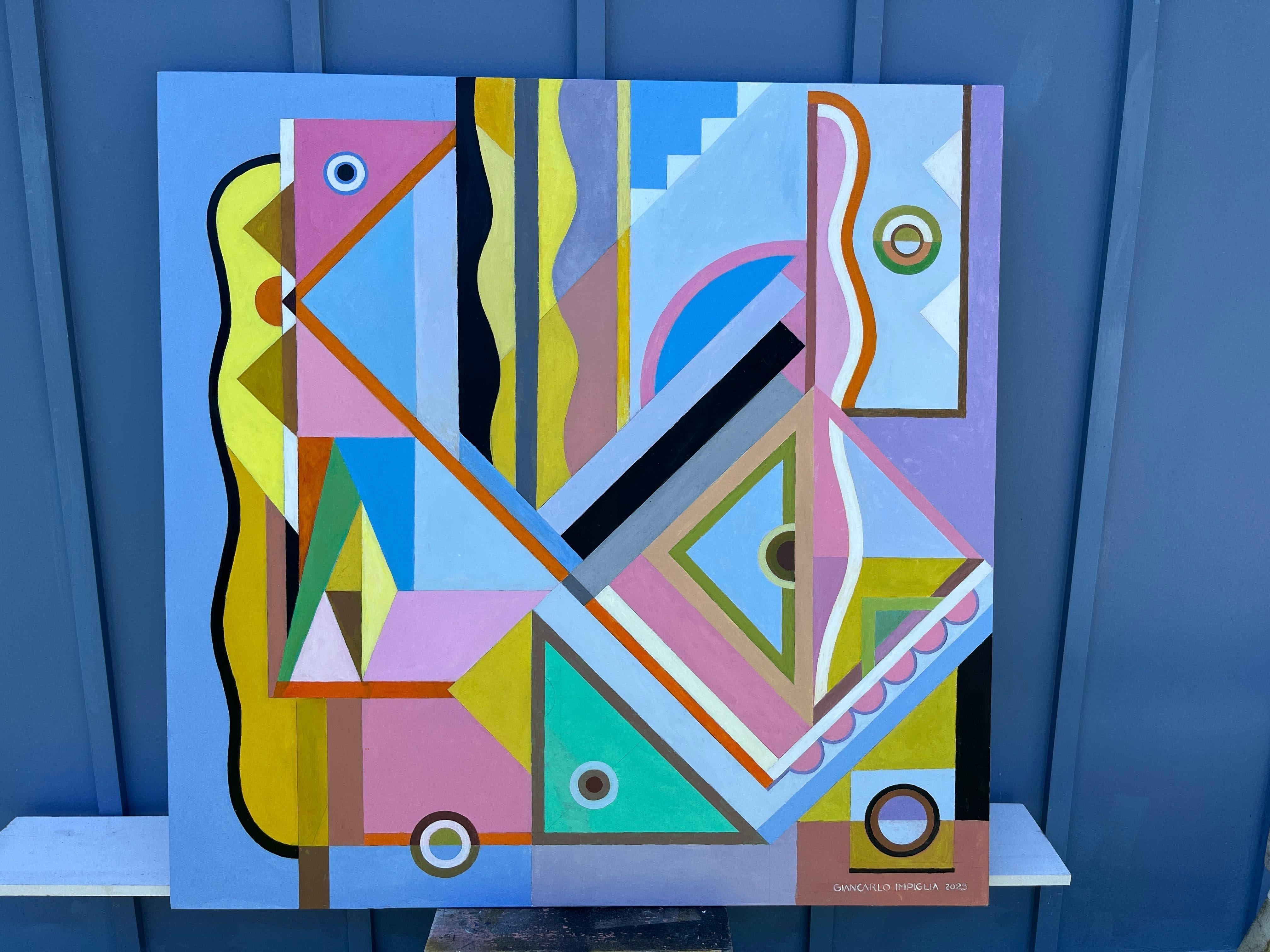 Ein neues Werk des unauslöschlichen Giancarlo Impiglia, des Künstlers, dem die Neuerfindung und Neuinterpretation des Art déco zugeschrieben wird. 

Der in Rom geborene Impiglia zog in den 70er Jahren nach New York, wo er auf den Spuren des